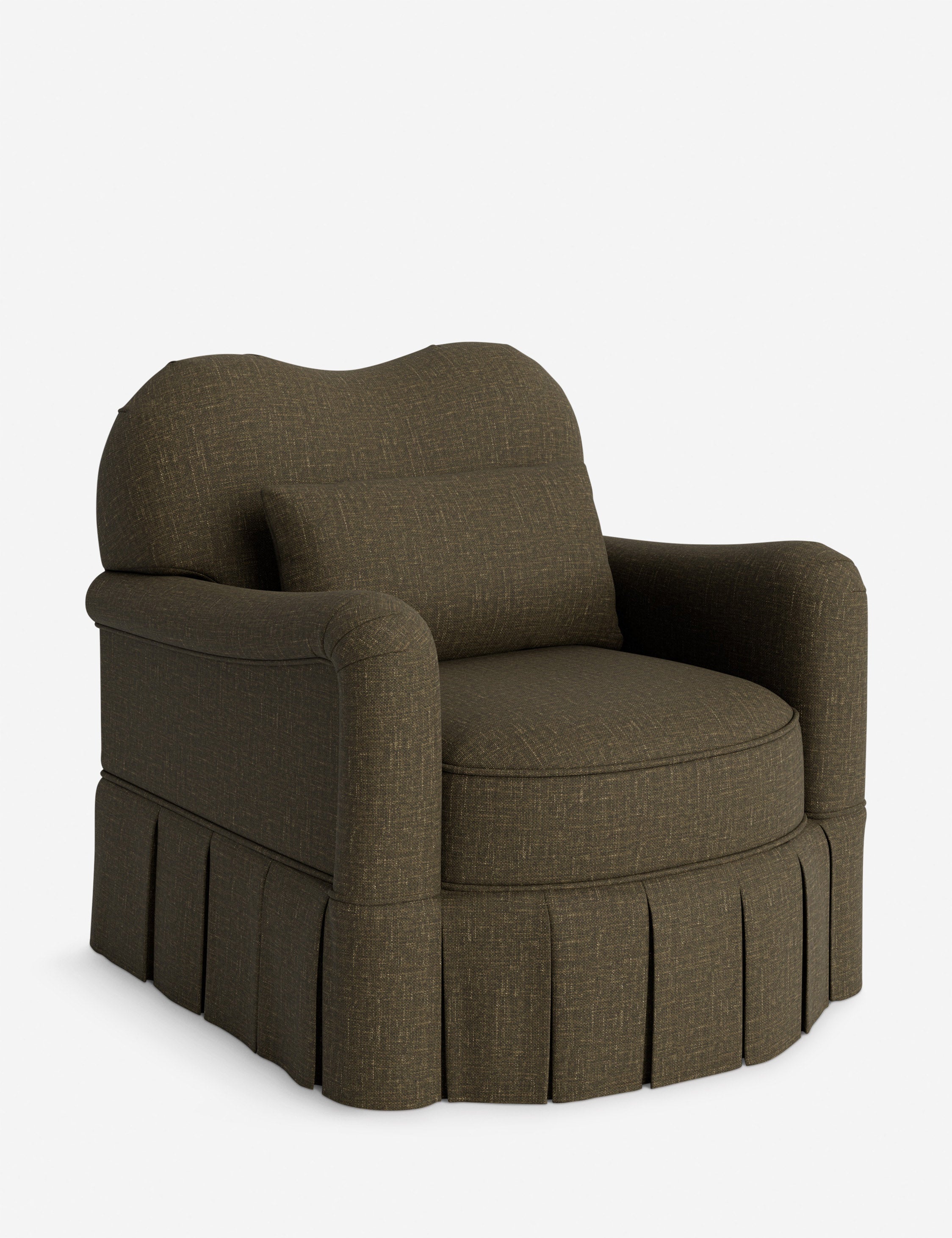 Lulu and Georgia Middleton Skirted Accent Chair by Ginny Macdonald - view 176
