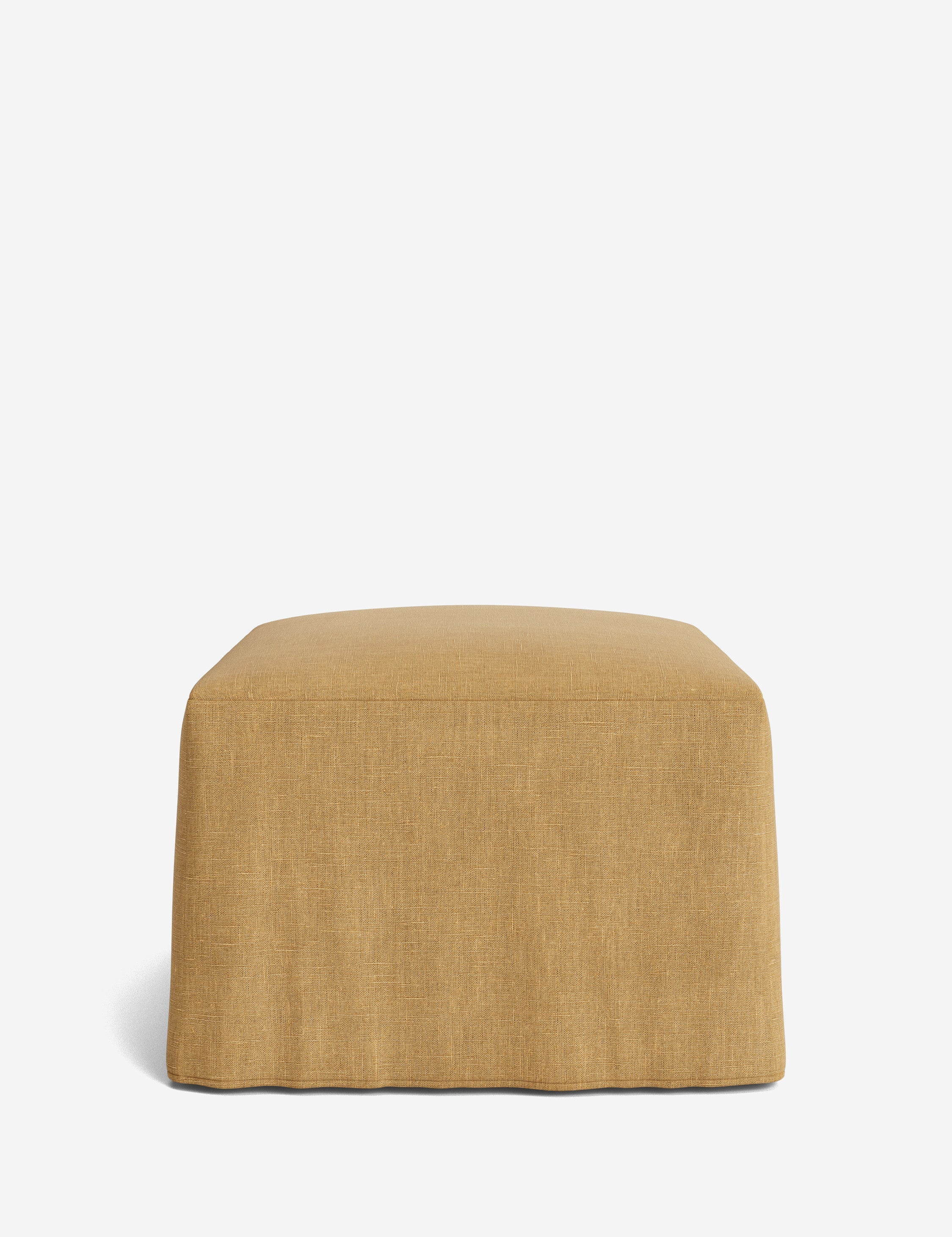 Lulu and Georgia Portola Slipcover Ottoman - view 183