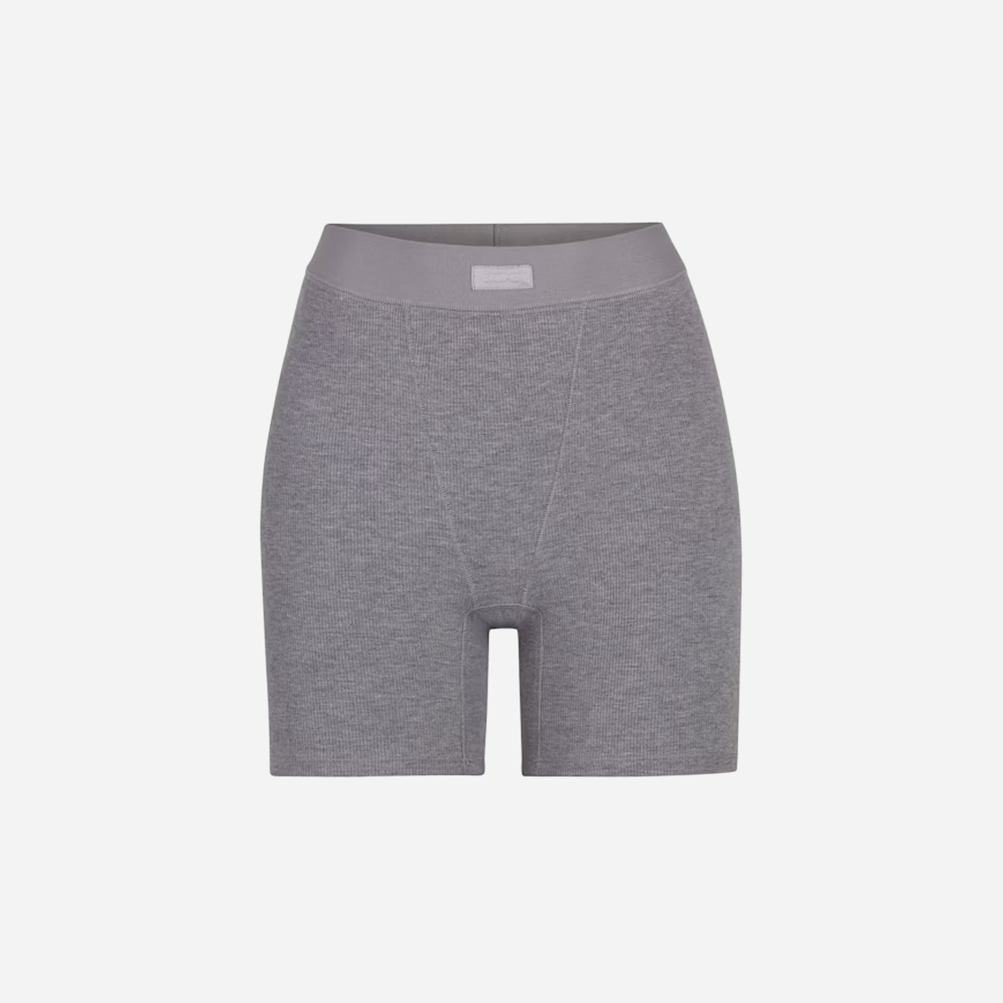 Skims Boxer Soft Lounge – Light Heather
