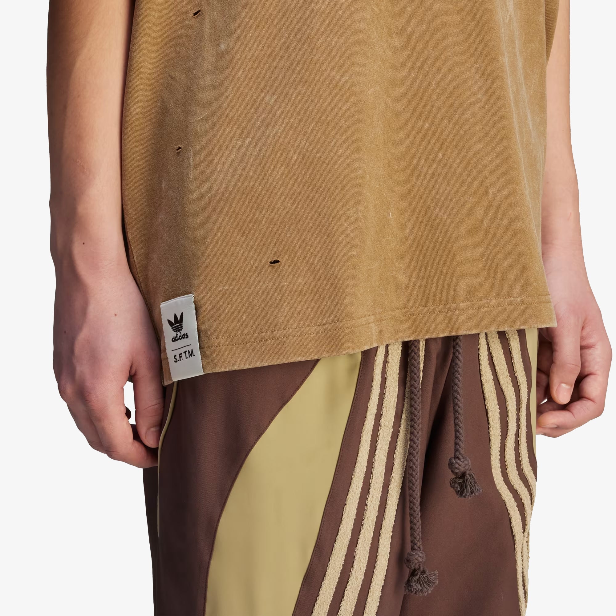 Adidas Originals | Song For The Mute Washed Tee { Earth - view 5