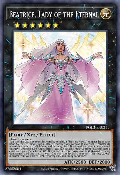 Yu-Gi-Oh! Beatrice, Lady of the Eternal - MAGO-EN035 - Premium Gold Rare - 1st Edition