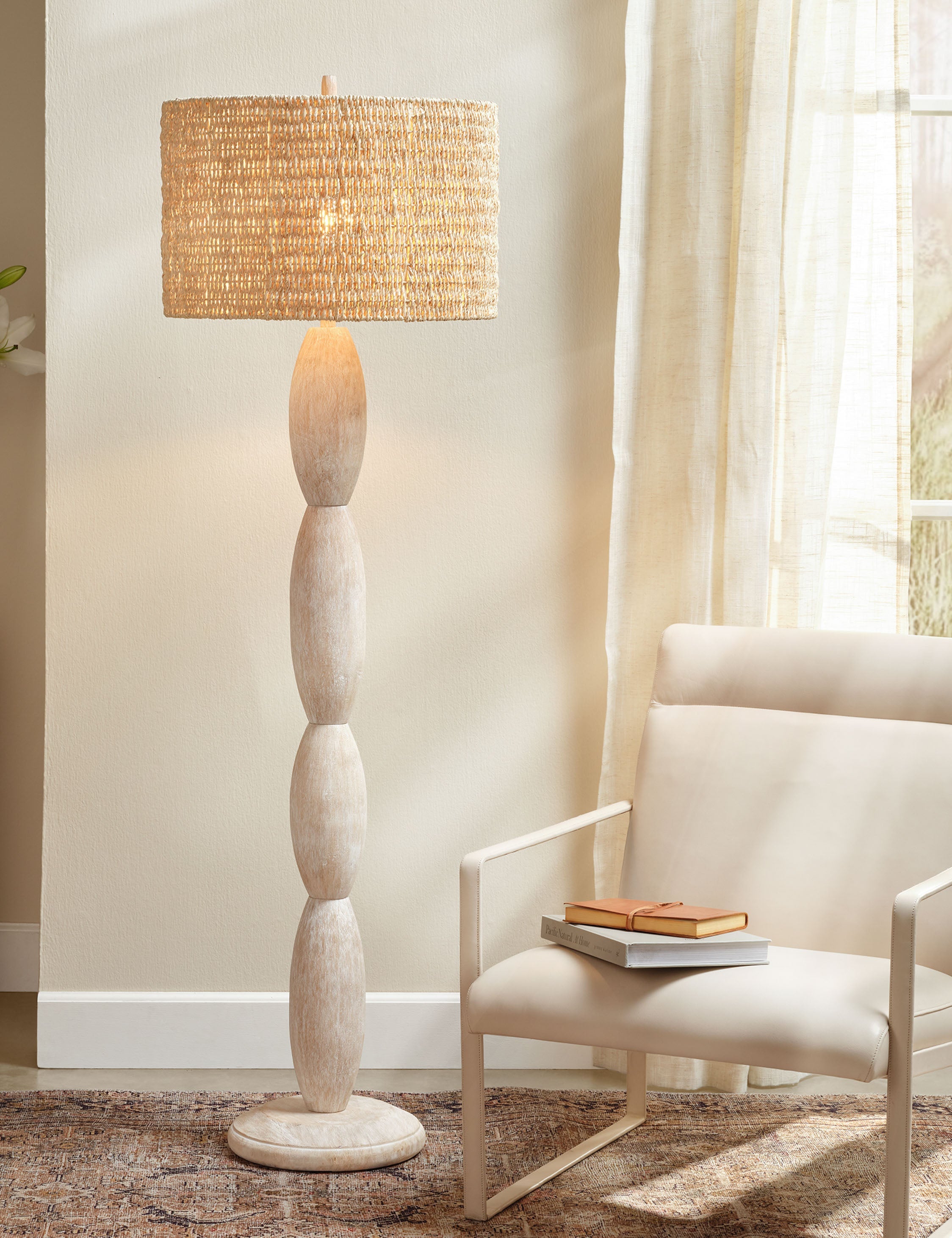 Lulu and Georgia Cates Floor Lamp – Natural - view 2