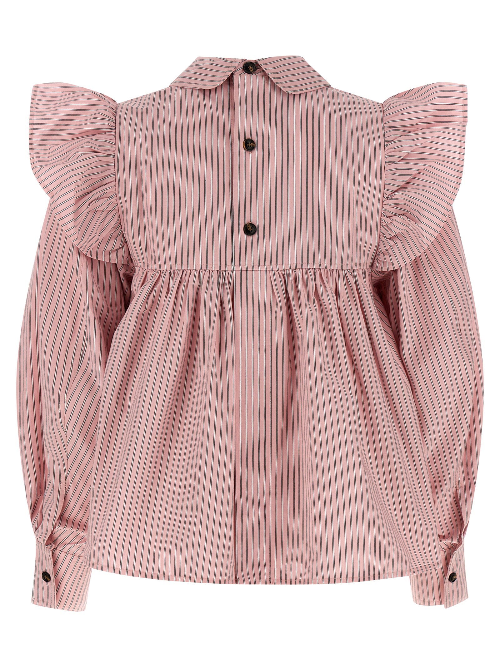 Ganni Striped Blouse – 100% organic cotton - view 2