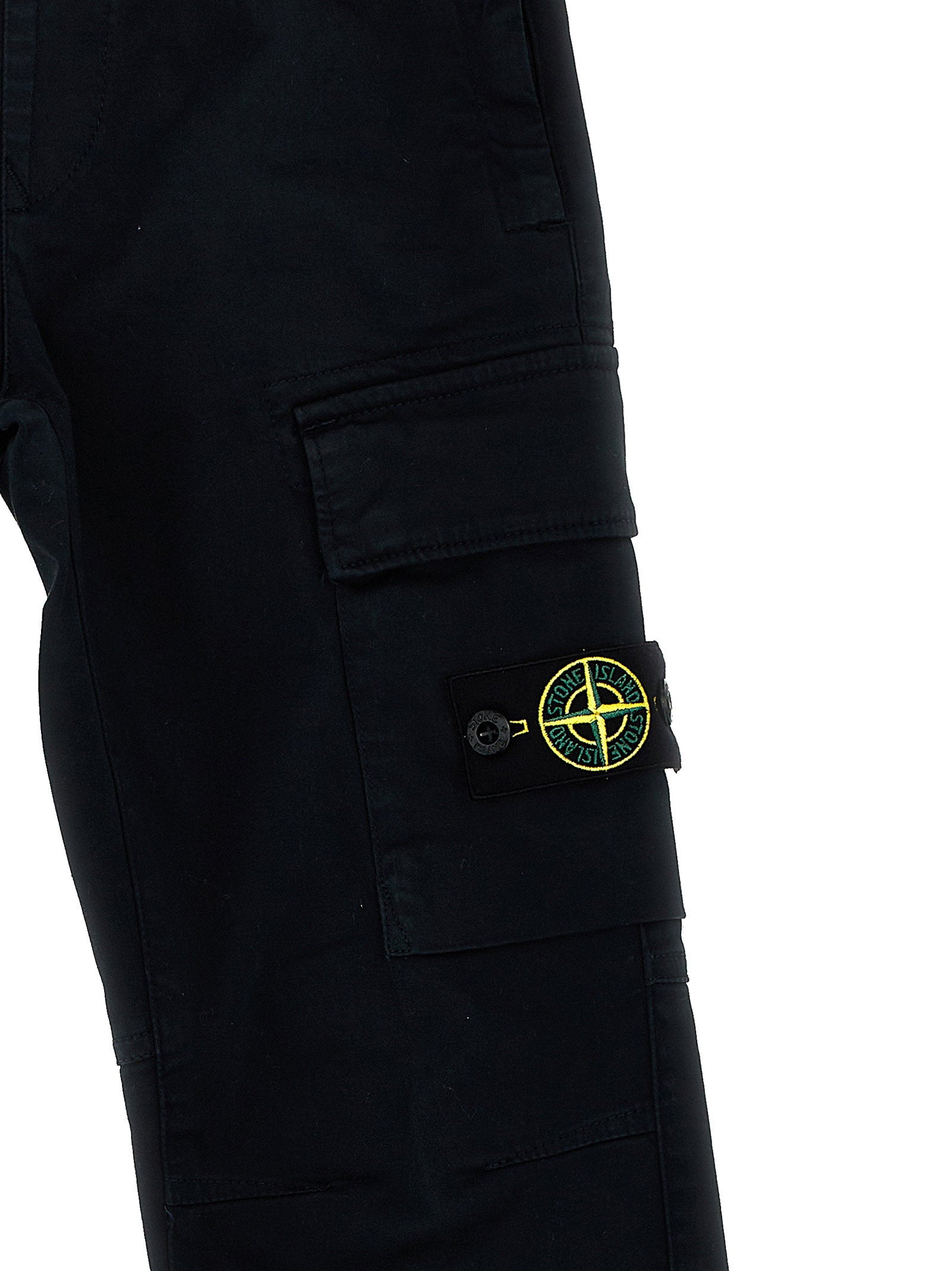Stone Island Junior Cargo Pants – 100% cotton - view 3