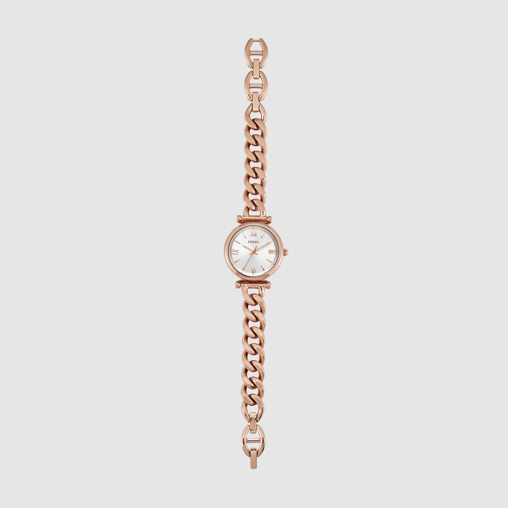 Fossil Carlie Women Quartz Silver Dial Analog Stainless Steel Watch ES5330 - view 7
