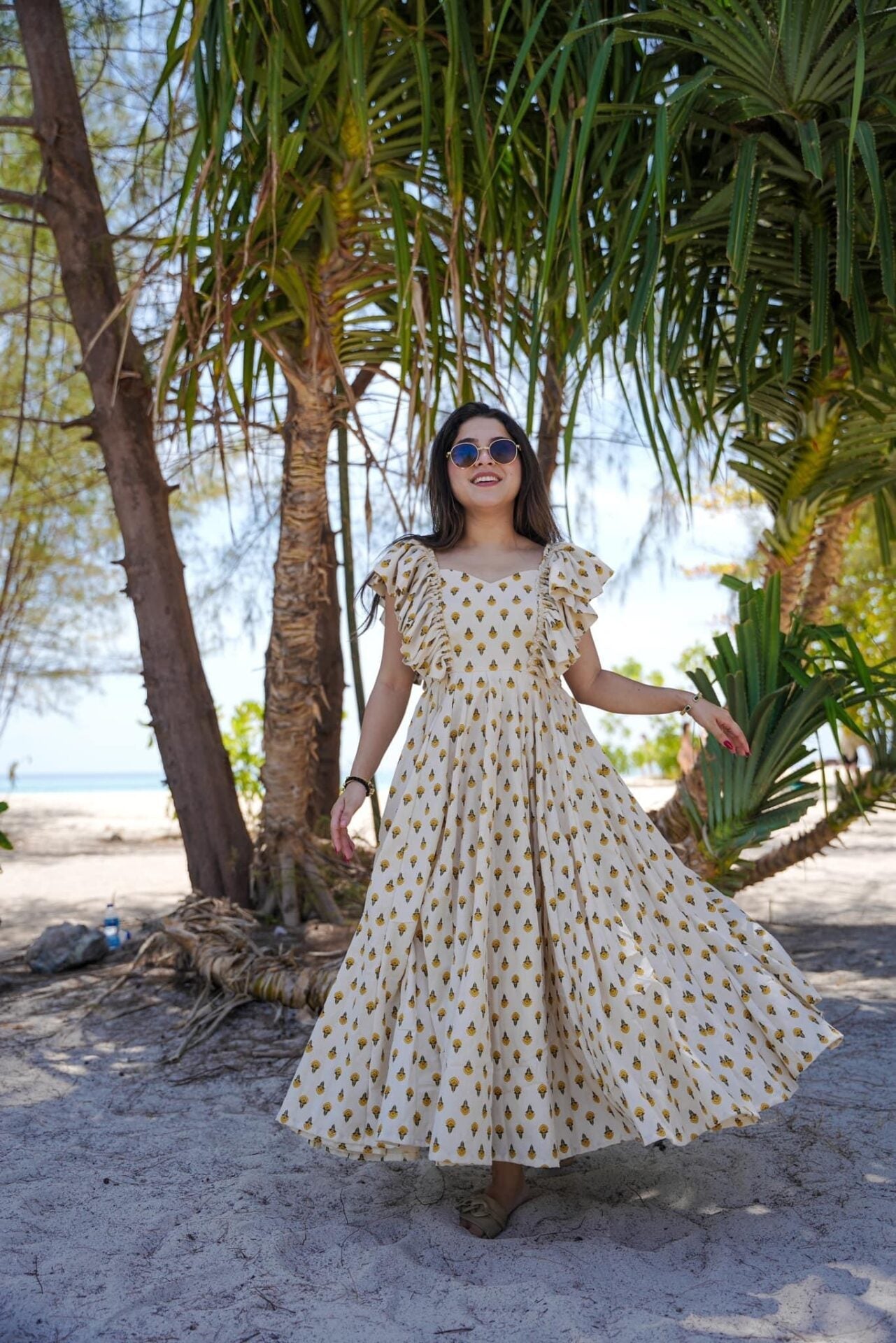 Idaho-o Sonata cotton dress