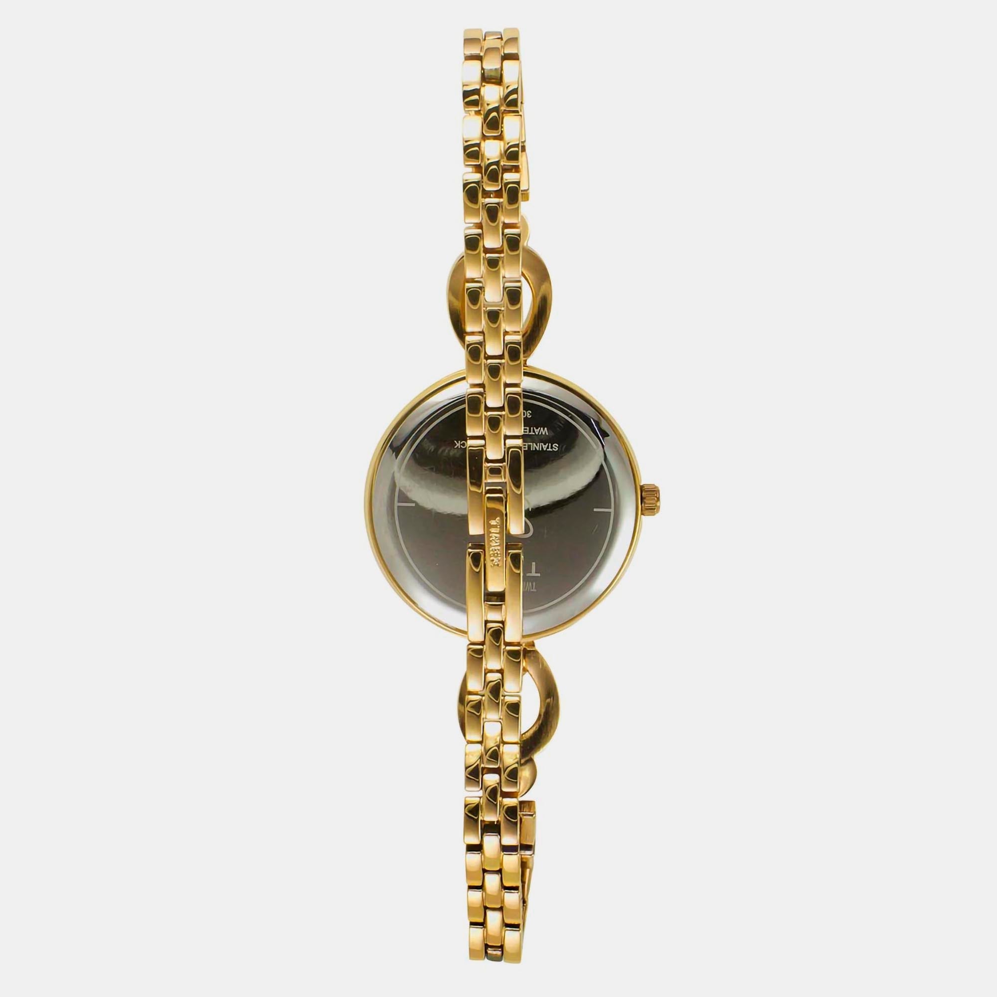 Timex Fria Women Quartz Mother Of Pearl Dial Analog Brass Watch TWEL18101 - view 3