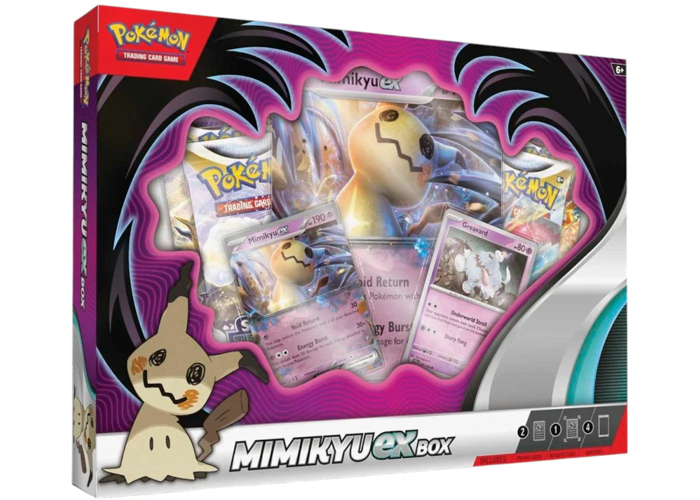 Sword shield mimikyu – 2023 Pokémon Sword & Shield Mimikyu EX Collection Box