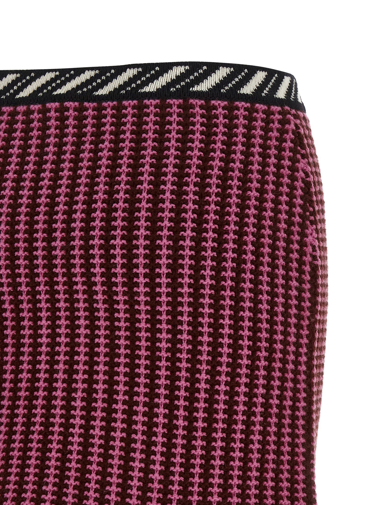 Versace Crochet Knit Skirt – 100% virgin wool - view 4