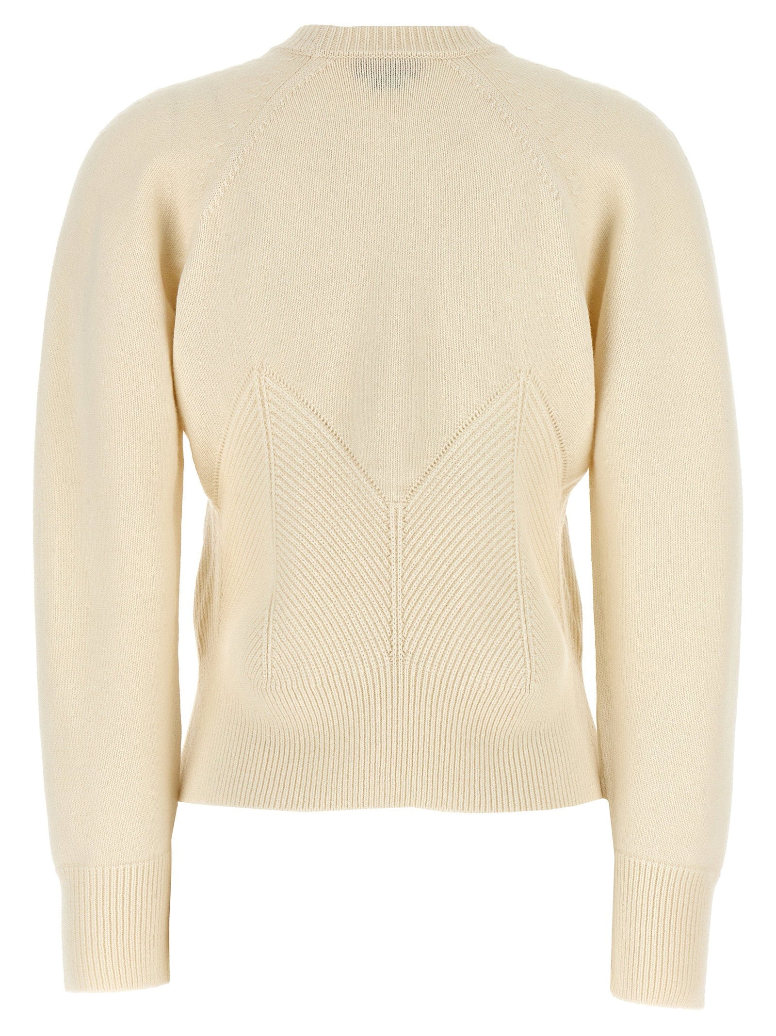 Alexander McQueen Chevron Corset Sweater – 90% wool, 10% cashmere - view 2