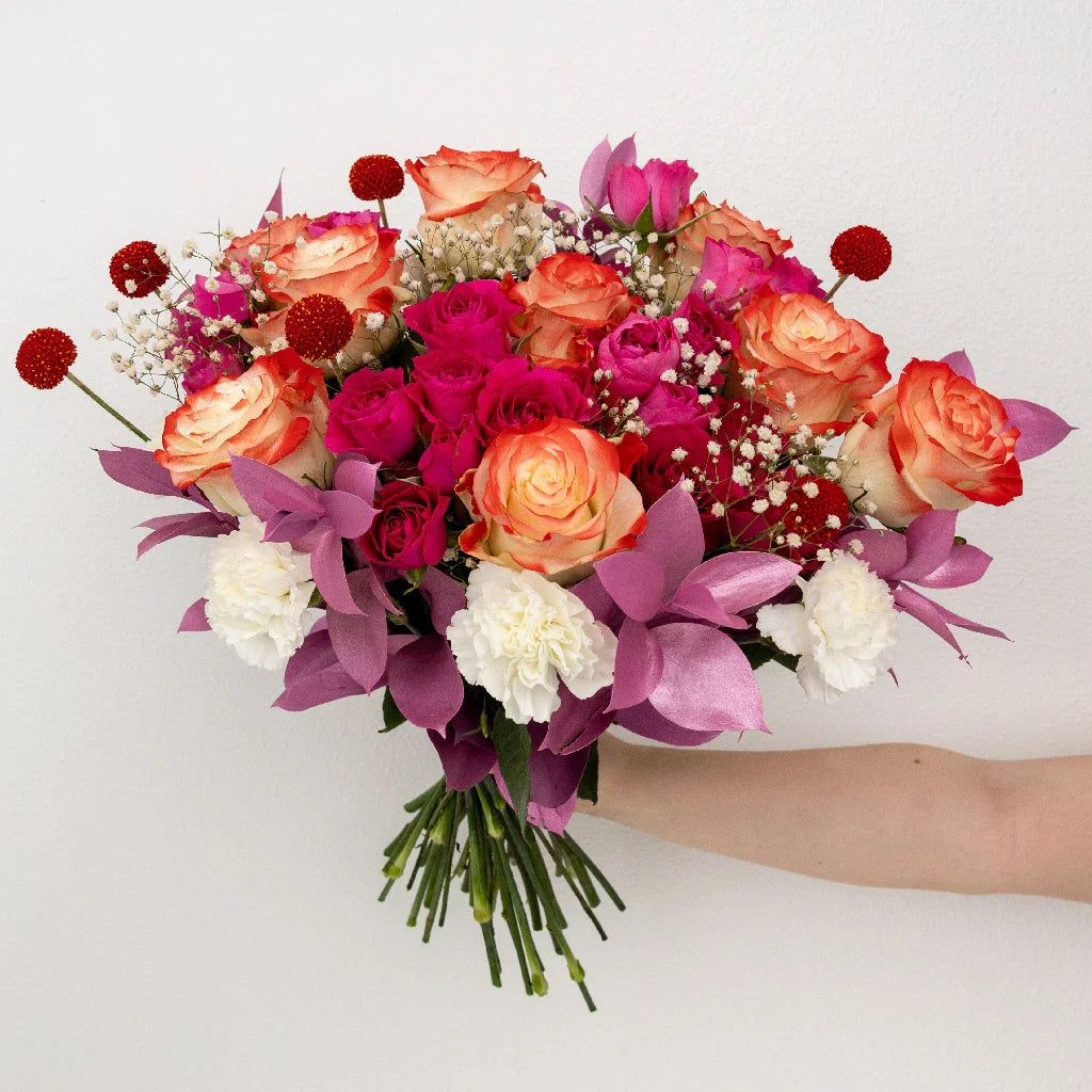 FiftyFlowers Cupid's Flirty Pink Flower Bouquet