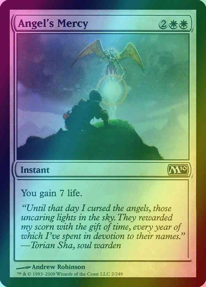 Mercy magic – Angel's Mercy [Magic 2010] [Foil]