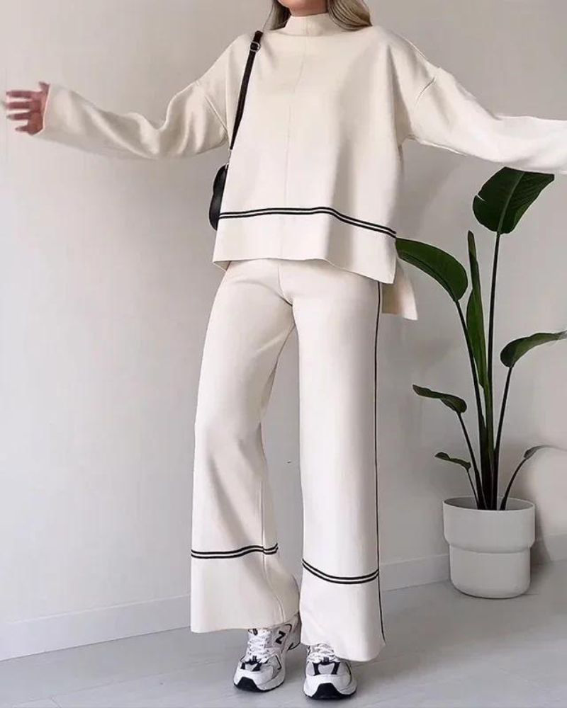 Alamode By Akanksha Sumaya Luxe Winter Coord Set - Tracksuit - view 2