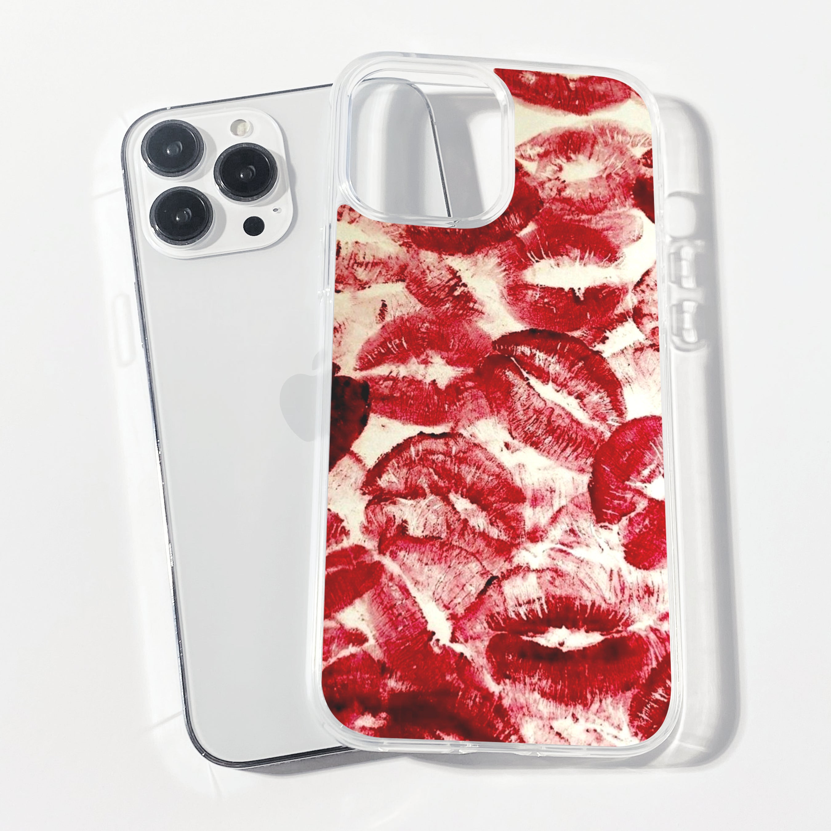 Casebasket LipSmack Clear Silicone Phone Cover