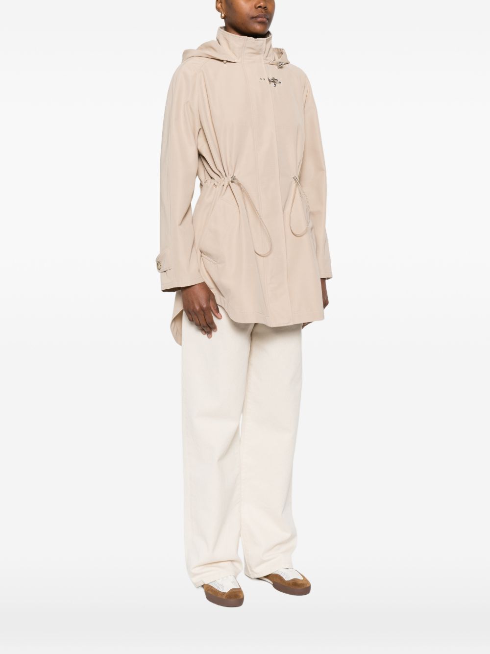 Fay Midi parka coat – Polyester 50% Cotton 50% - view 2