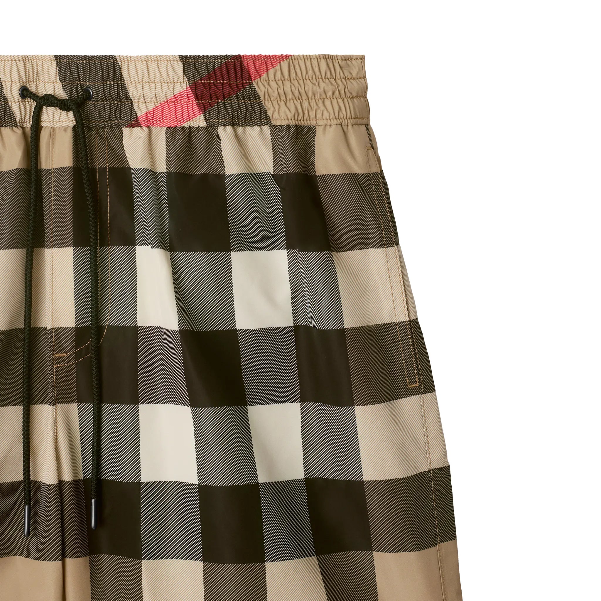 Preloved - Burberry Check Beige Swim Shorts - view 5