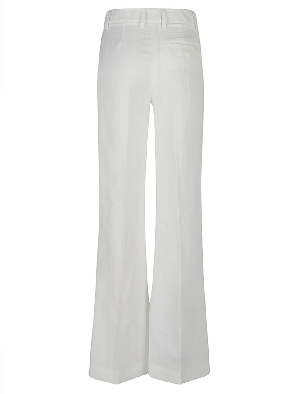 True Royal Linen flared trousers - view 2