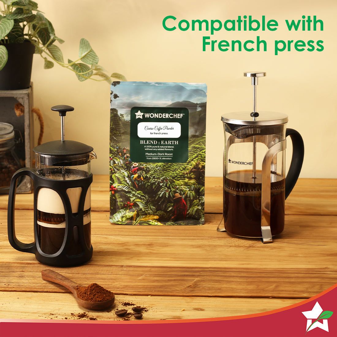 Wonderchef Coffee Powder for French Press | 250 g - view 4