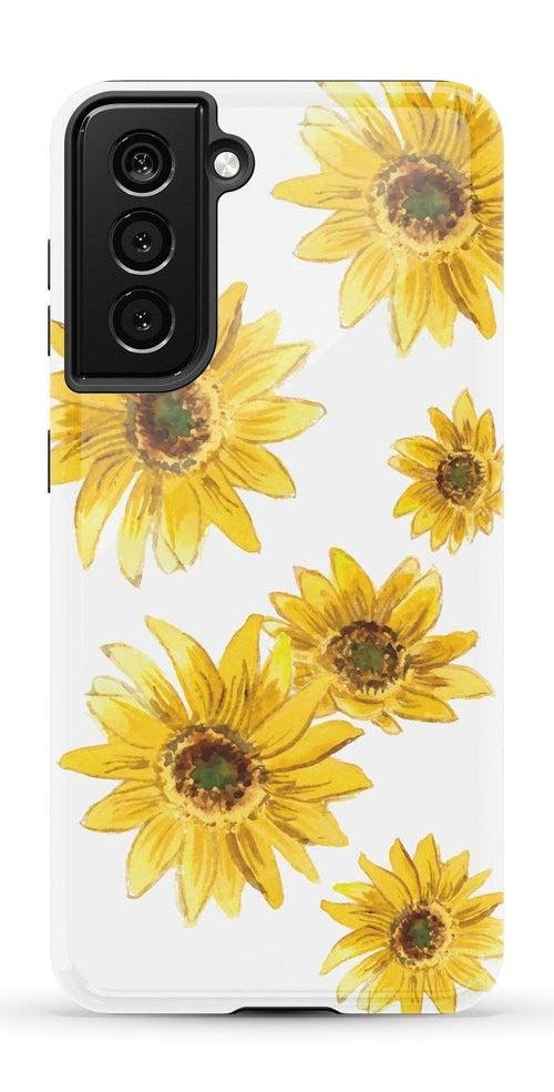 Casetry Golden Garden | Yellow Sunflower Floral Samsung Case - view 30