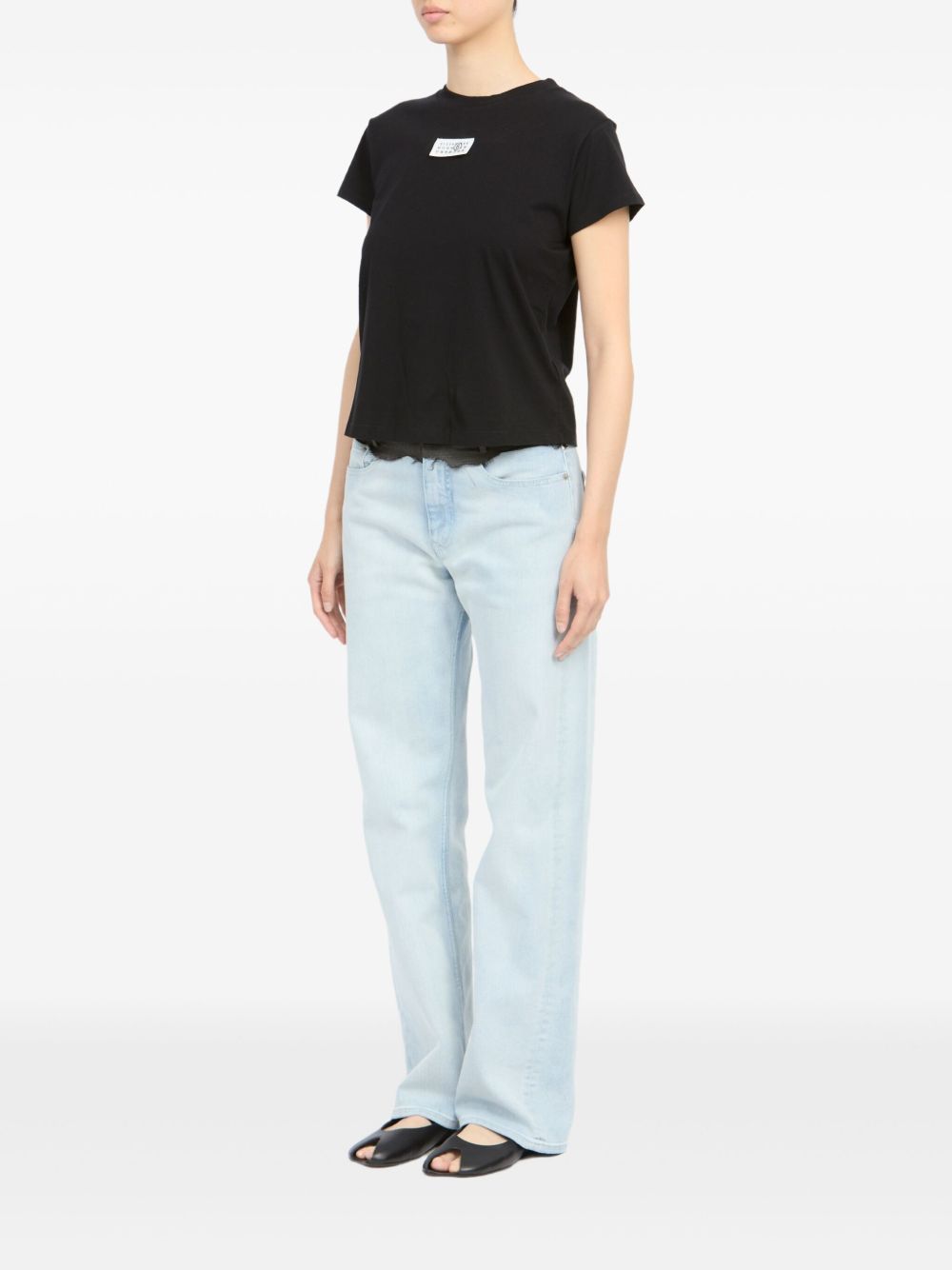 MM6 Maison Margiela Logo cotton t-shirt – Cotton 100% - view 4