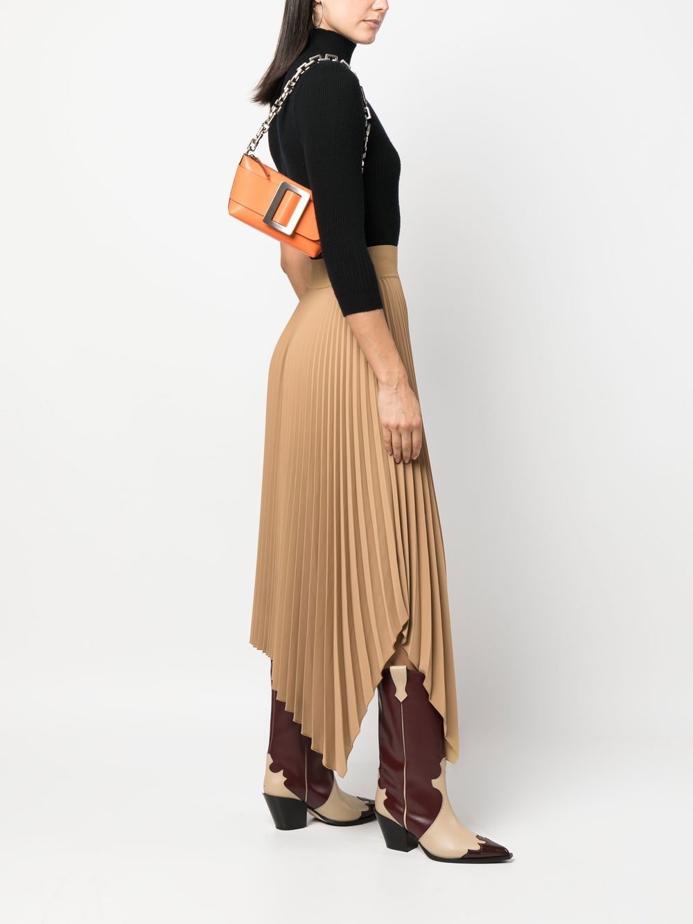 Boyy small Pouchette tote bag – Outer: Calf Leather 100% - view 2