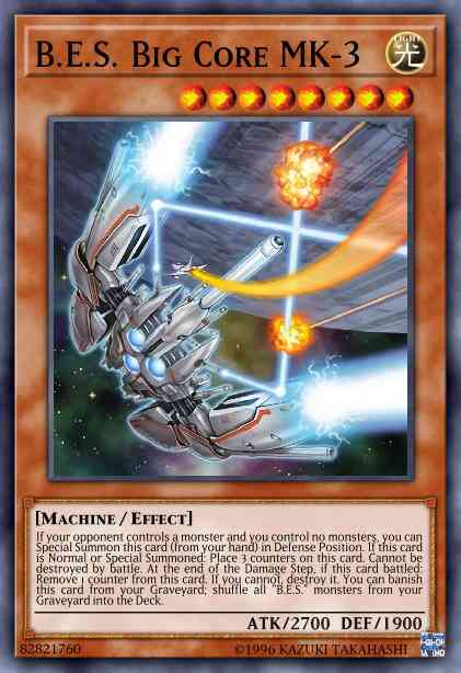S big core – Yu-Gi-Oh! B.E.S. Big Core MK-3 - MACR-EN032 - Rare - Unlimited