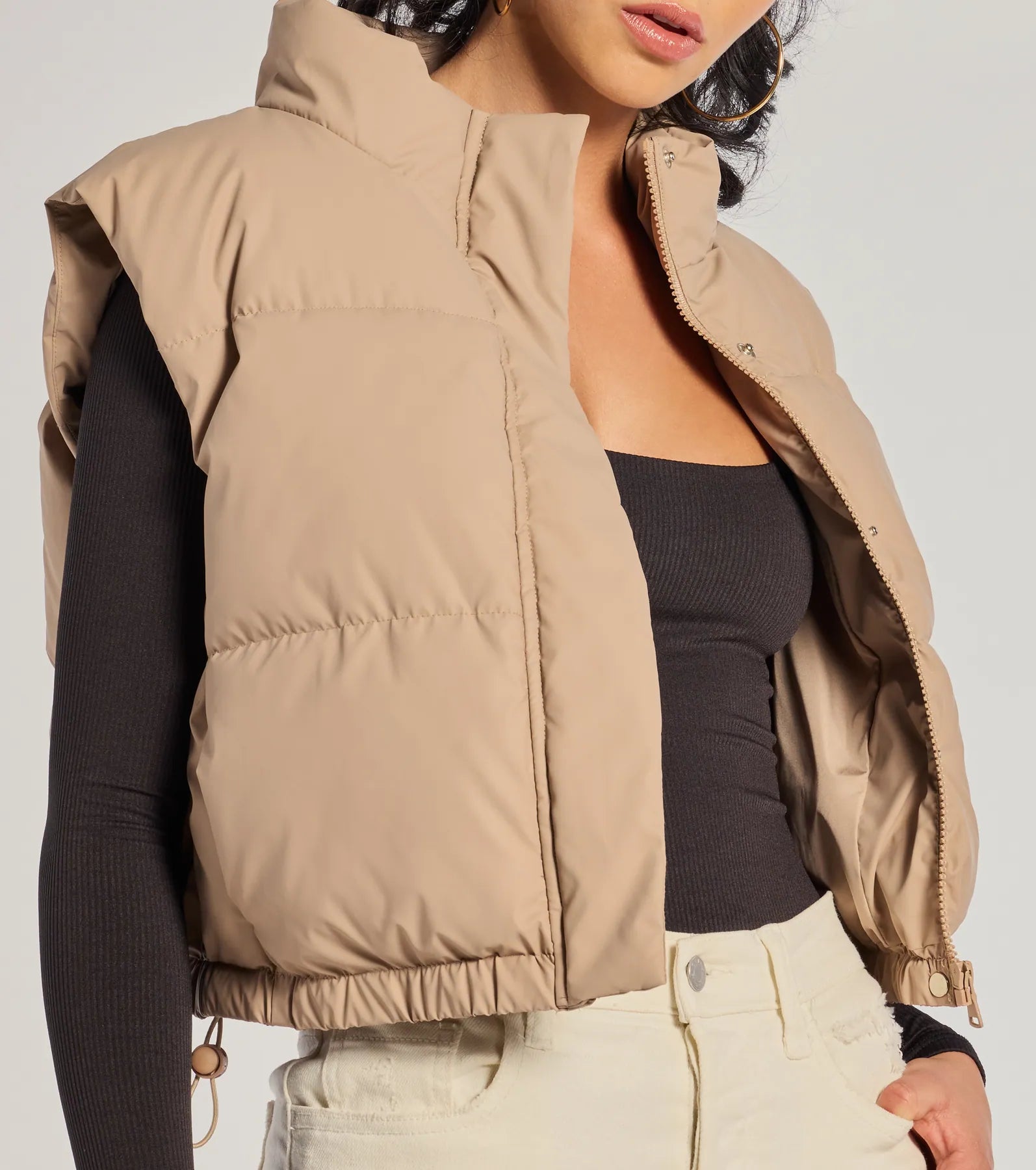 Windsor Chill Vibes Only Puffer Vest - view 4