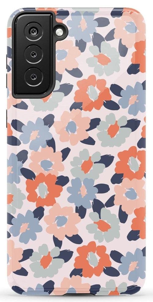 Casetry Field of Flowers | Pastel Floral Samsung Case - view 31