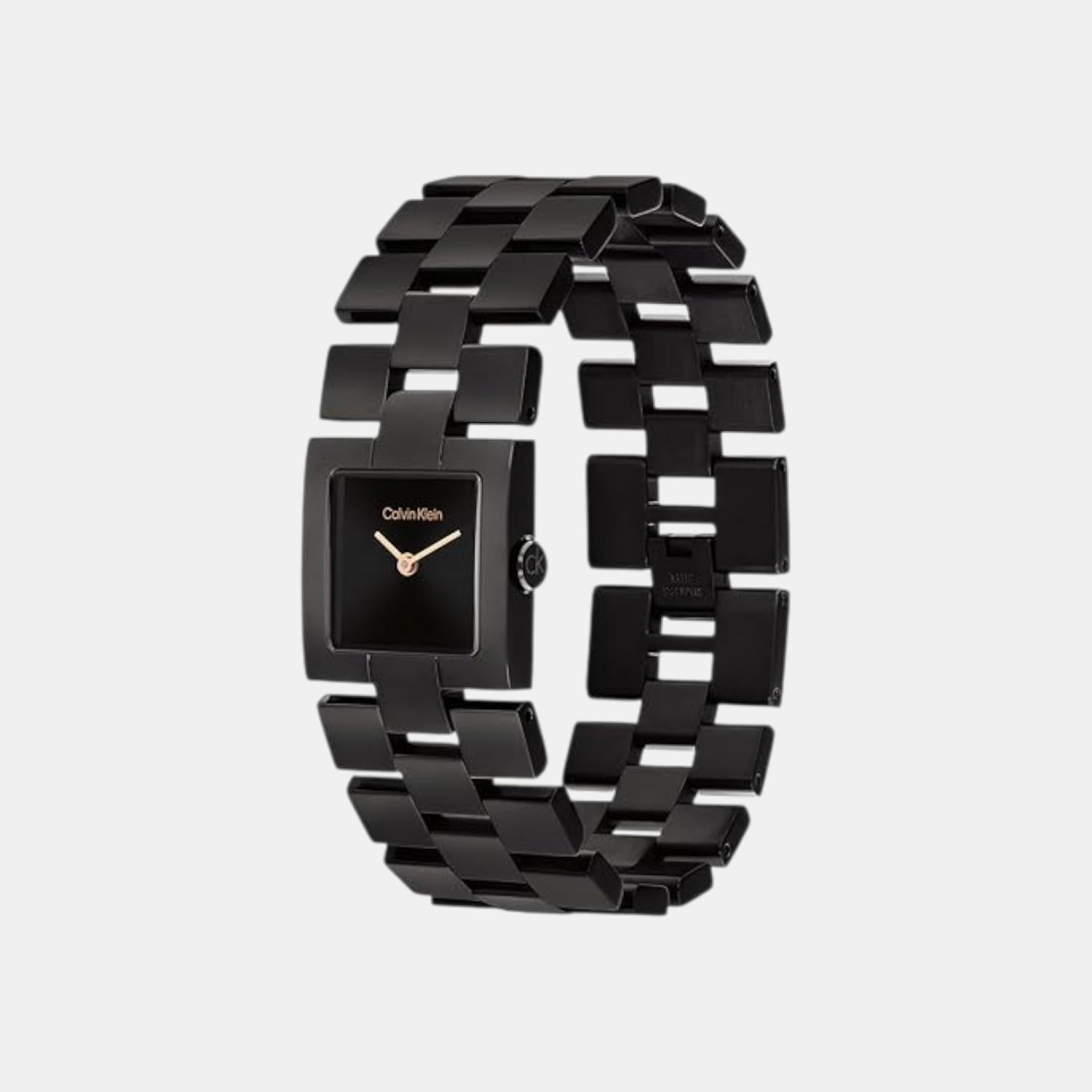 Calvin Klein Ck Meridian Women Quartz Black Dial Analog Stainless Steel Watch 25100091 - view 2