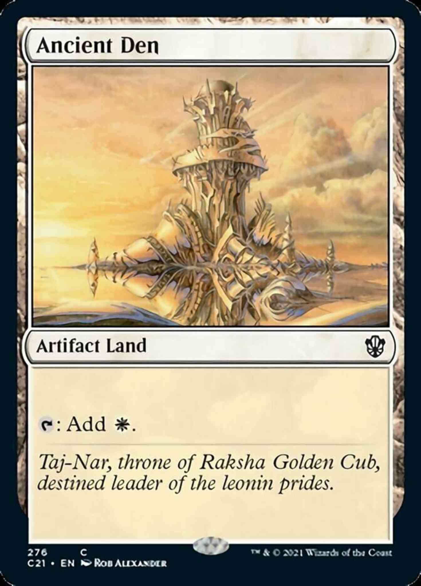 Ancient den 276 – Magic Ancient Den [276] [Commander 2021] [Non-Foil]