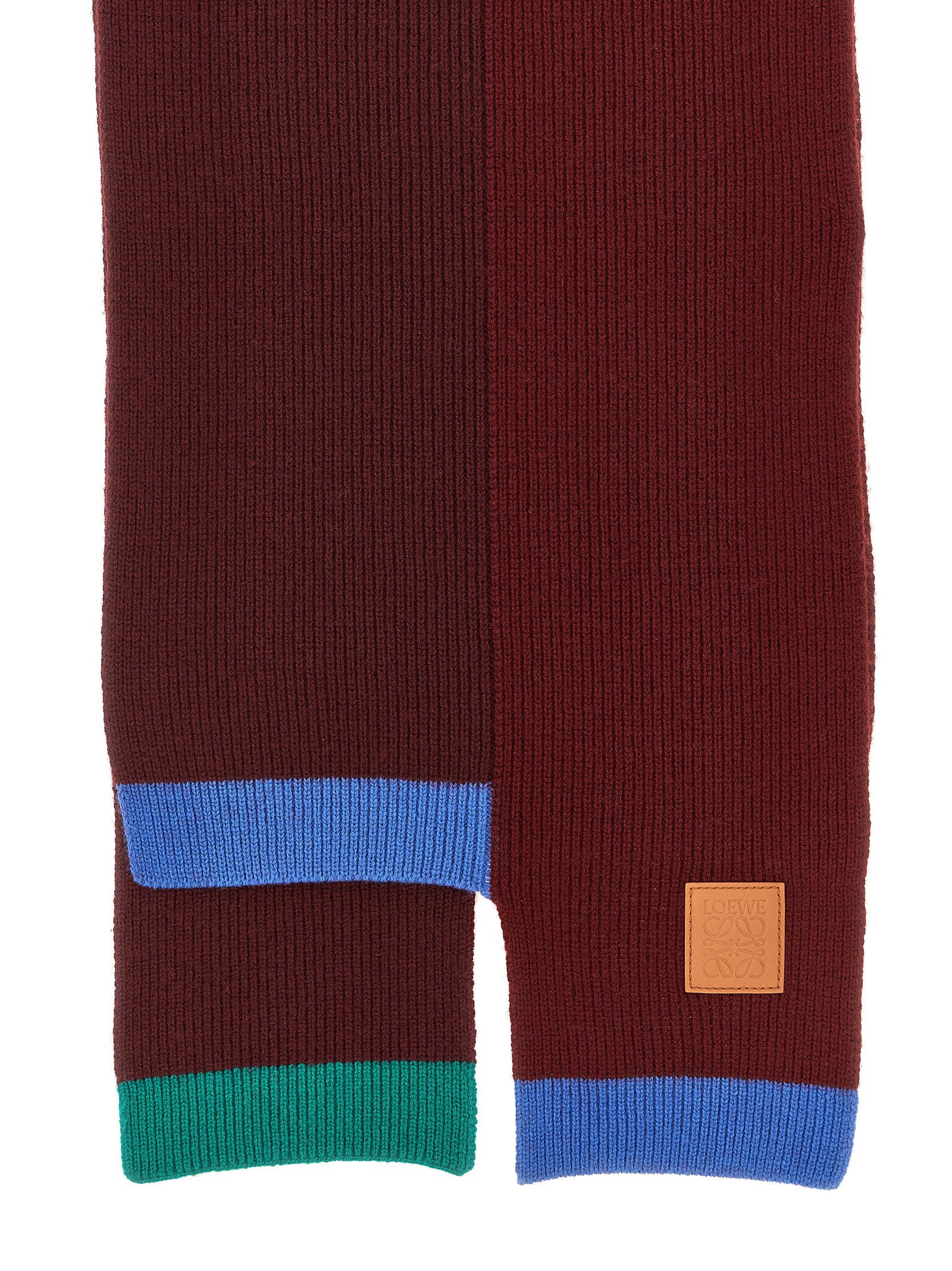 Loewe Wool Asymmetrical Scarf – 100% wool - view 2