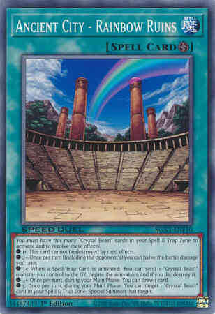 Yu-Gi-Oh! Ancient City - Rainbow Ruins - SGX1-ENF10 - Common - 1st Edition