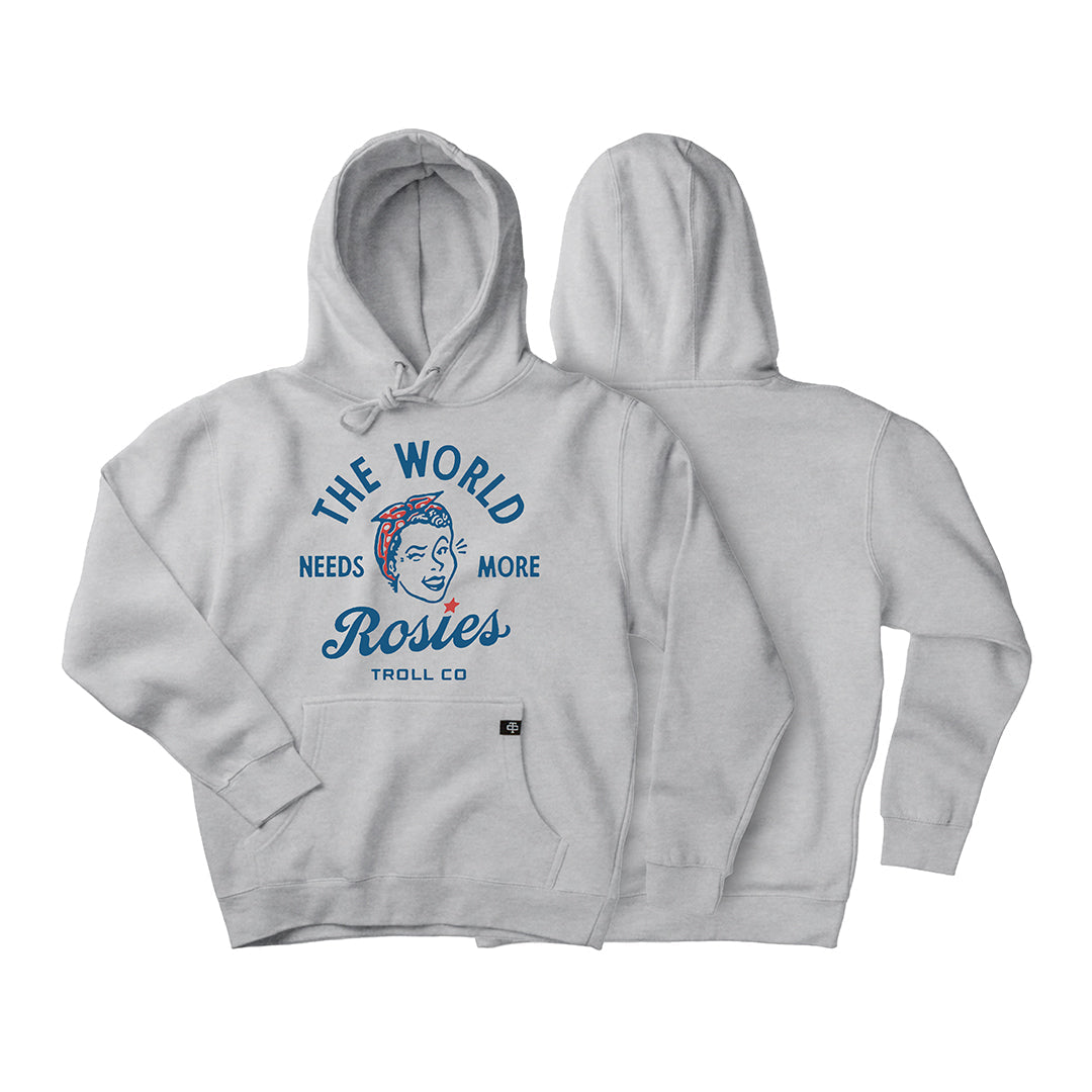 Radial Women's Retro Rosie Hoodie – Heather Grey