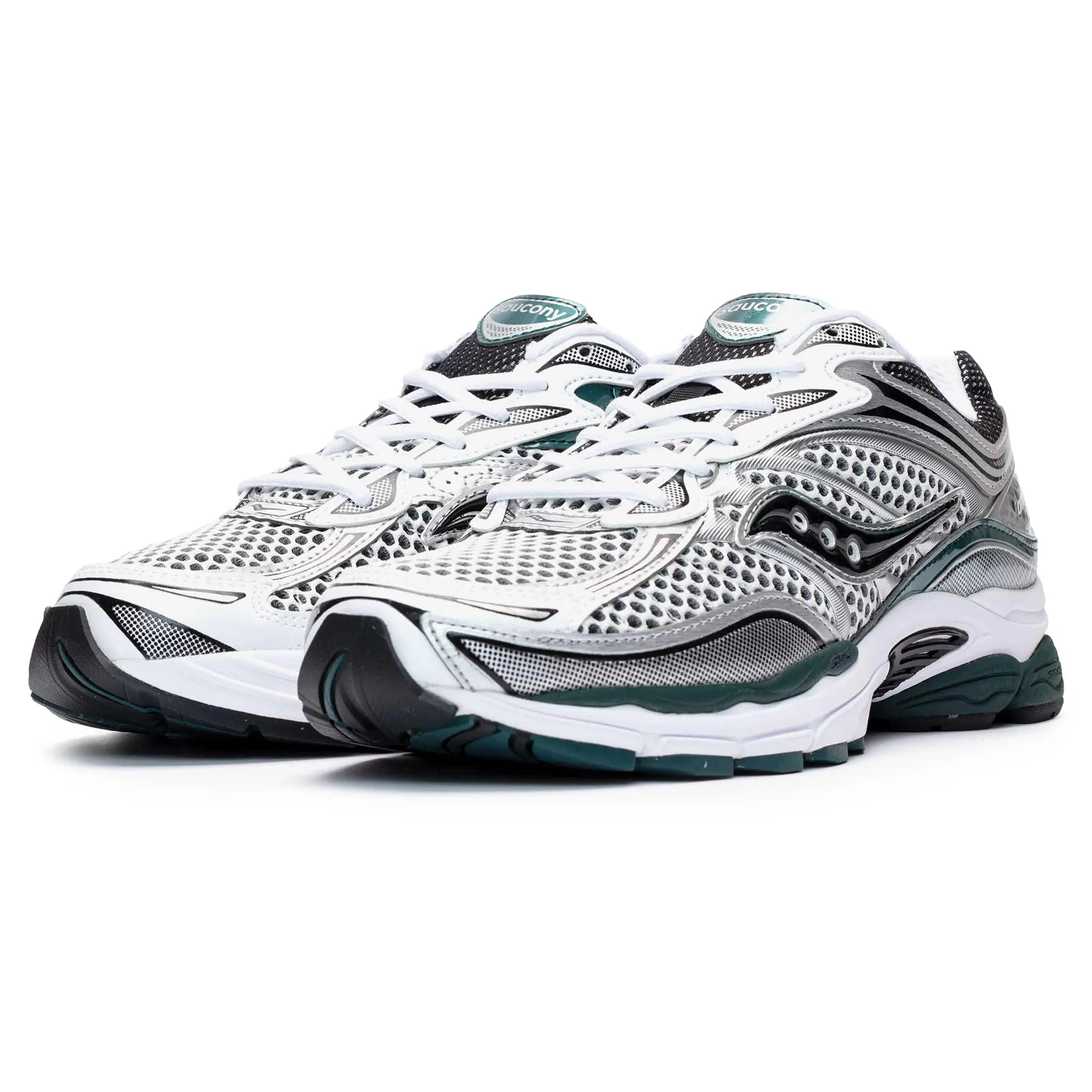 Saucony Progrid Omni 9 White Pine Green - view 2