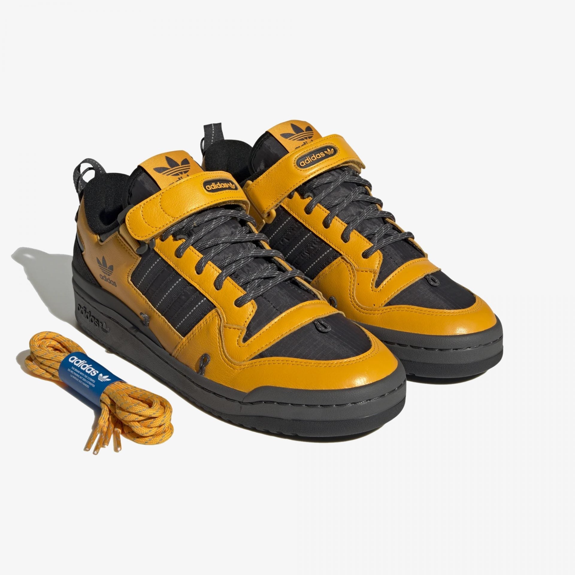 Adidas Originals | FORUM 84 CAMP LOW { COLLEGIATE GOLD/CORE BLACK
