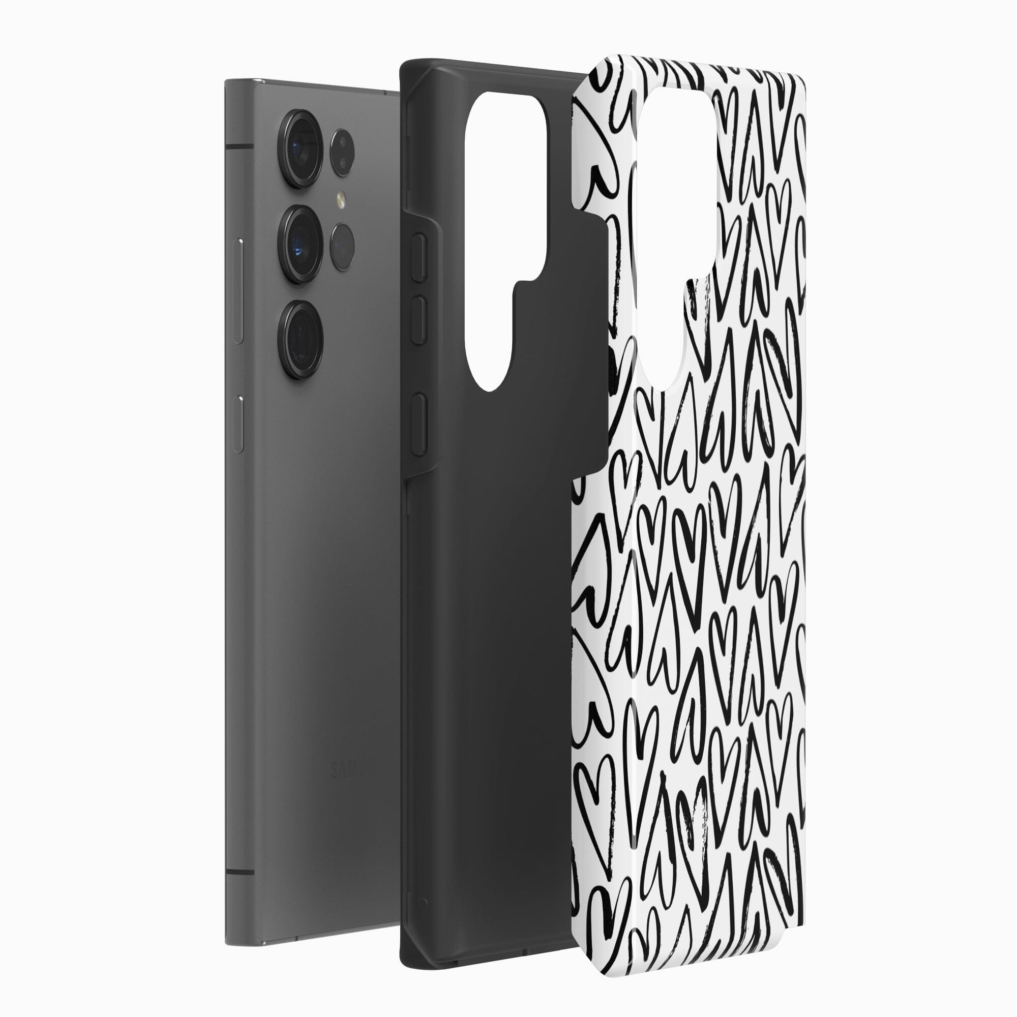 Casetry Heart Throb | Endless Hearts Samsung Case - view 6