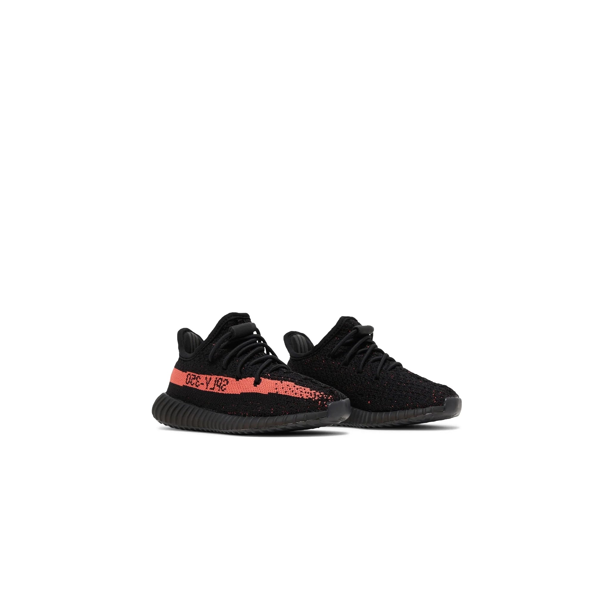 Adidas Yeezy Boost 350 V2 Infants Core Black Red - view 2
