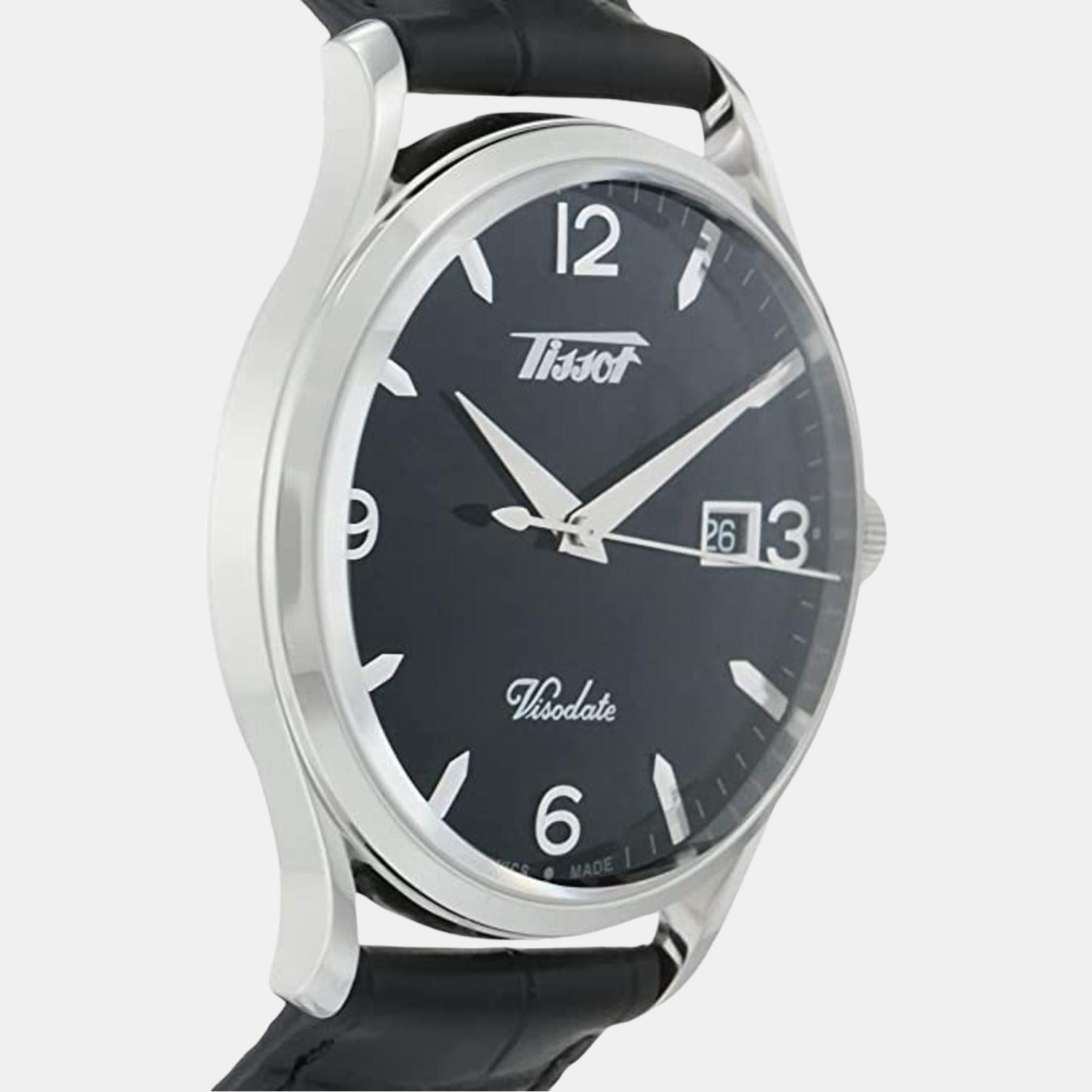 Tissot Heritage Visodate Men Analog Leather Watch T1184101605700 - view 4