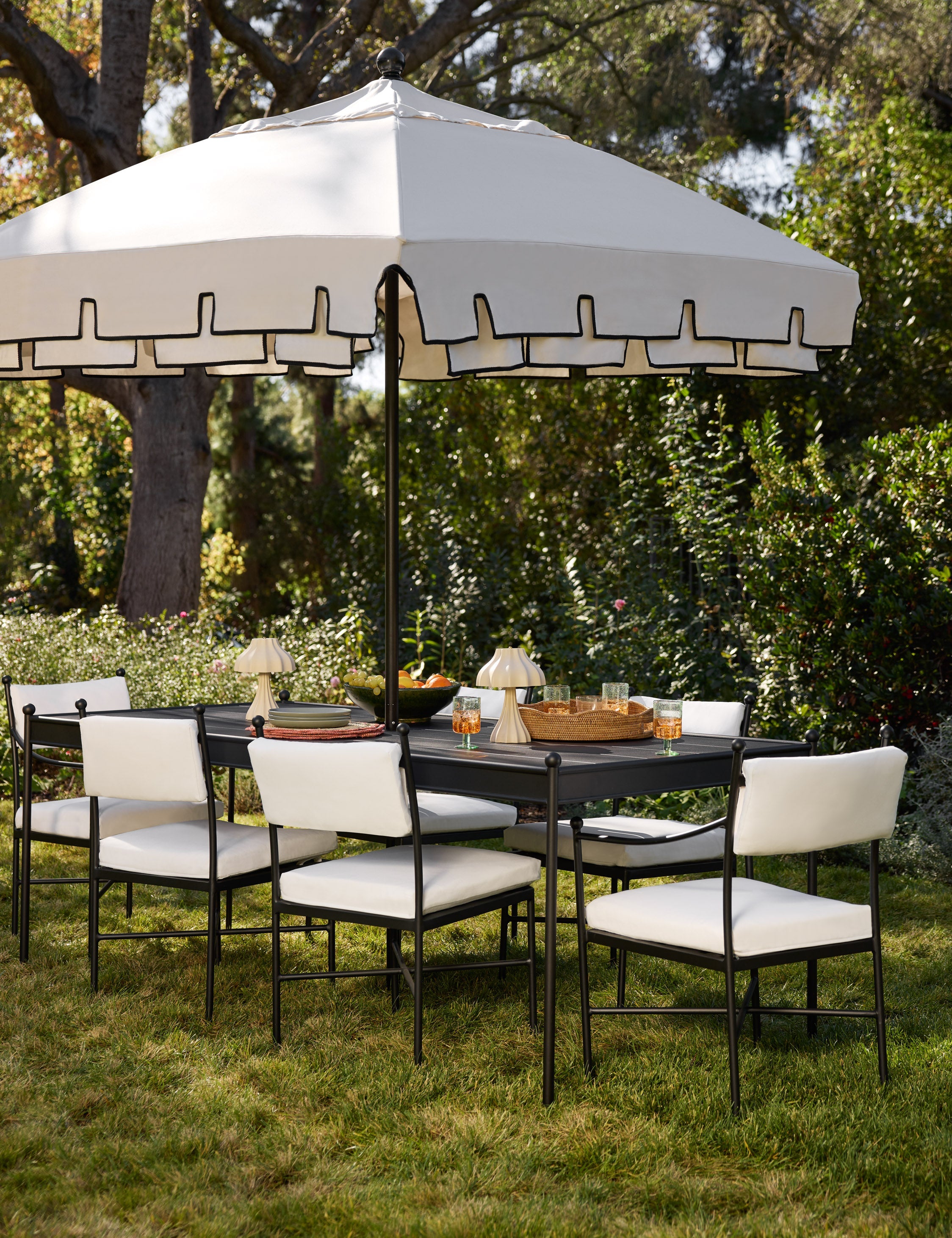 Lulu and Georgia Leni Outdoor Dining Table - view 2