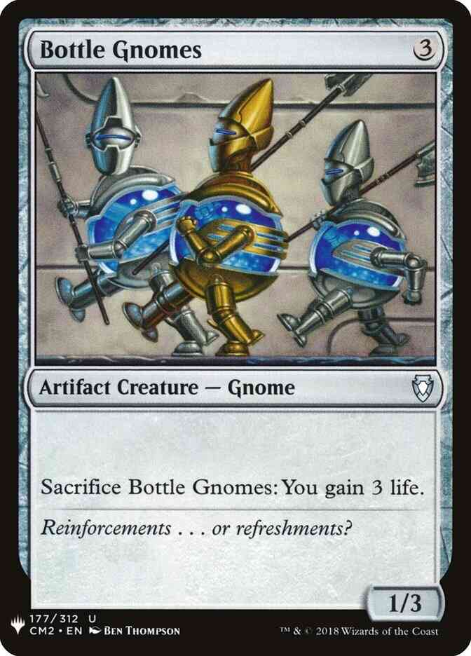 Bottle gnomes cm2-177 – Magic Bottle Gnomes [CM2-177] [The List] [Non-Foil]