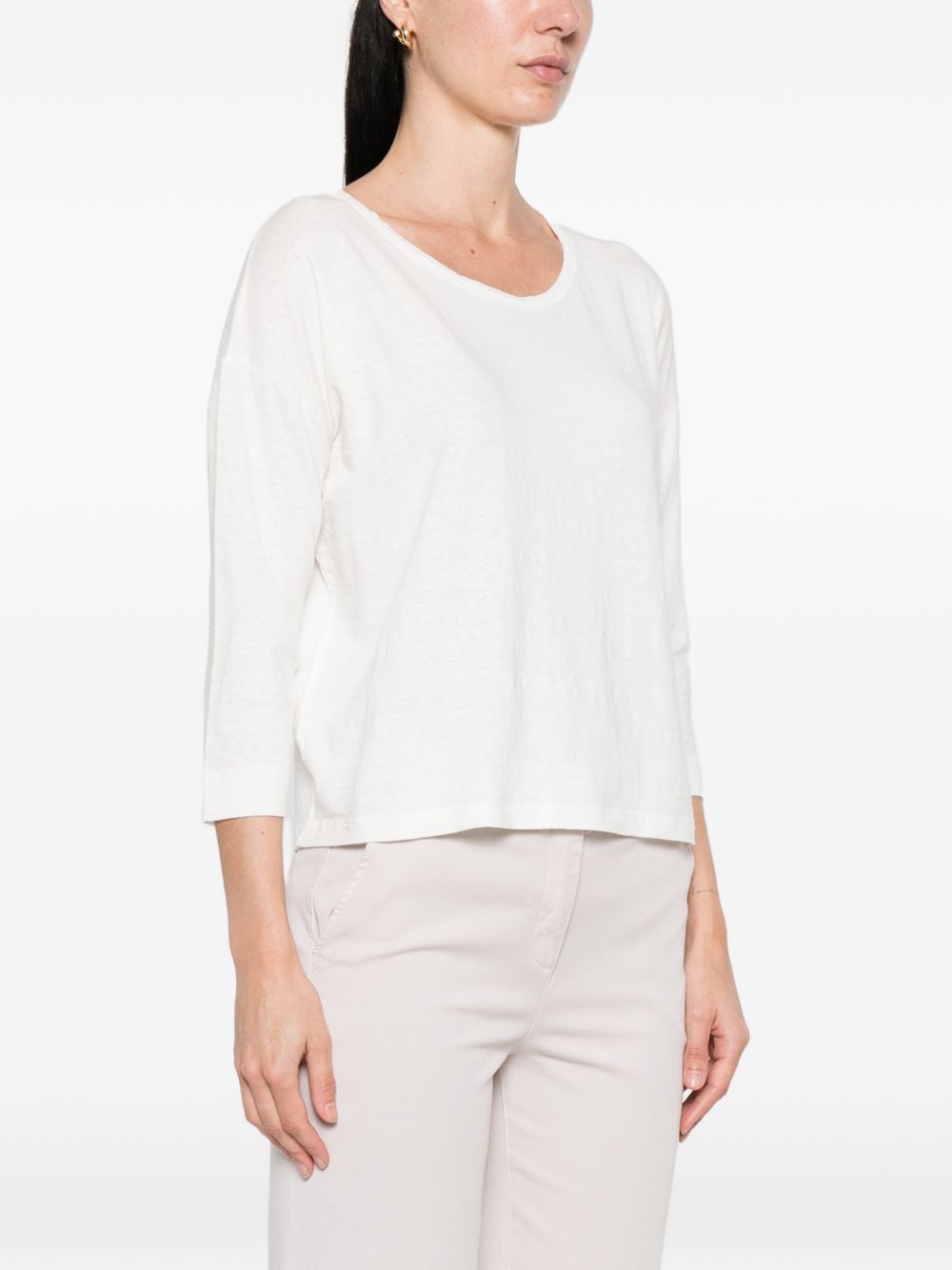 Base Linen crewneck sweater - view 3