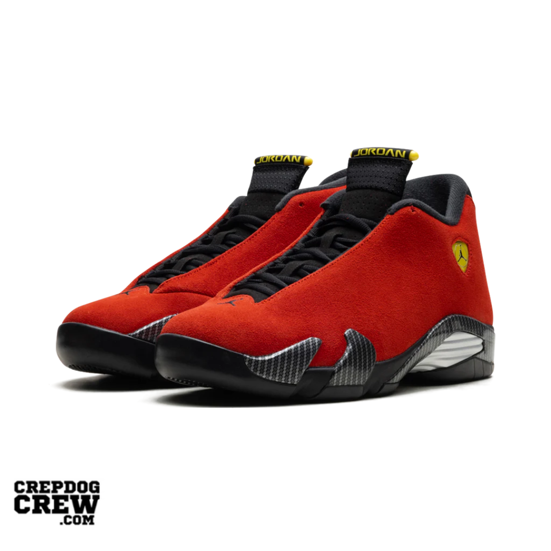 Jordan 14 Retro Ferrari (2025) – RED - view 2