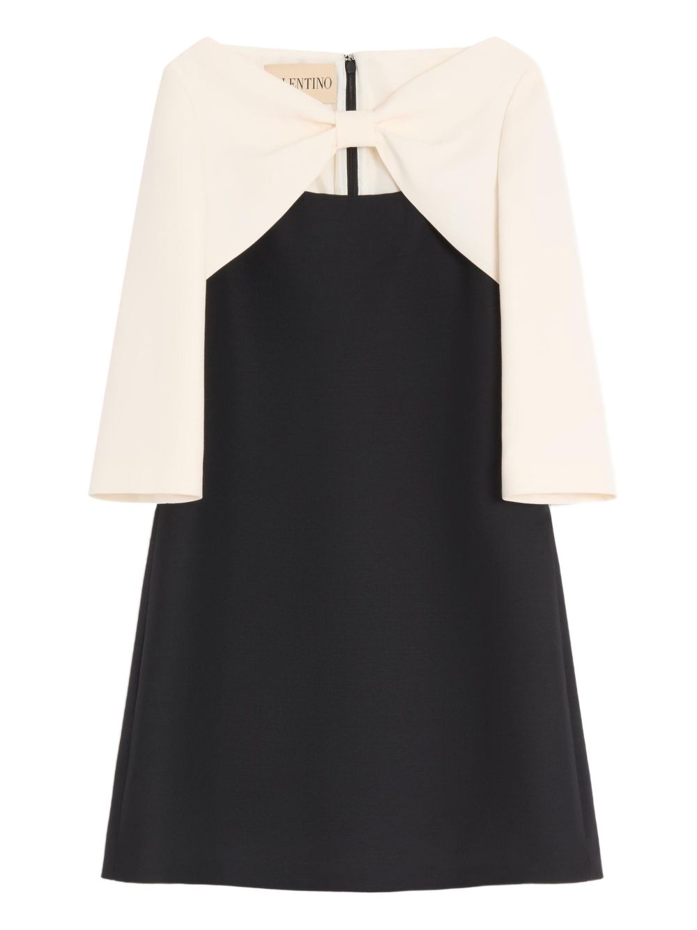 Valentino Wool and silk mini dress – Fabric 100%