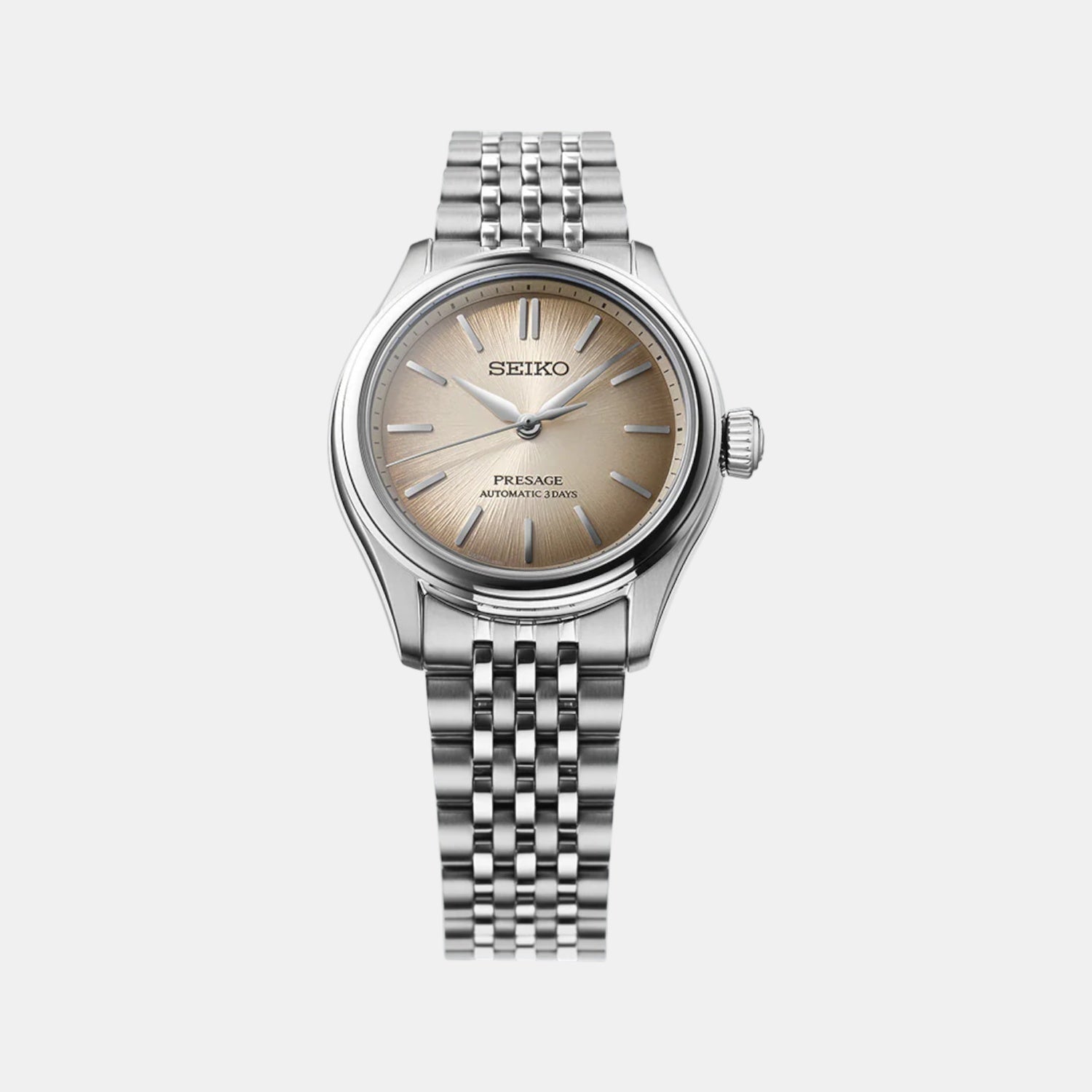 Seiko Fushi-iro Presage Women Automatic Brown Dial Analog Stainless Steel Watch SPB523J1 - view 2