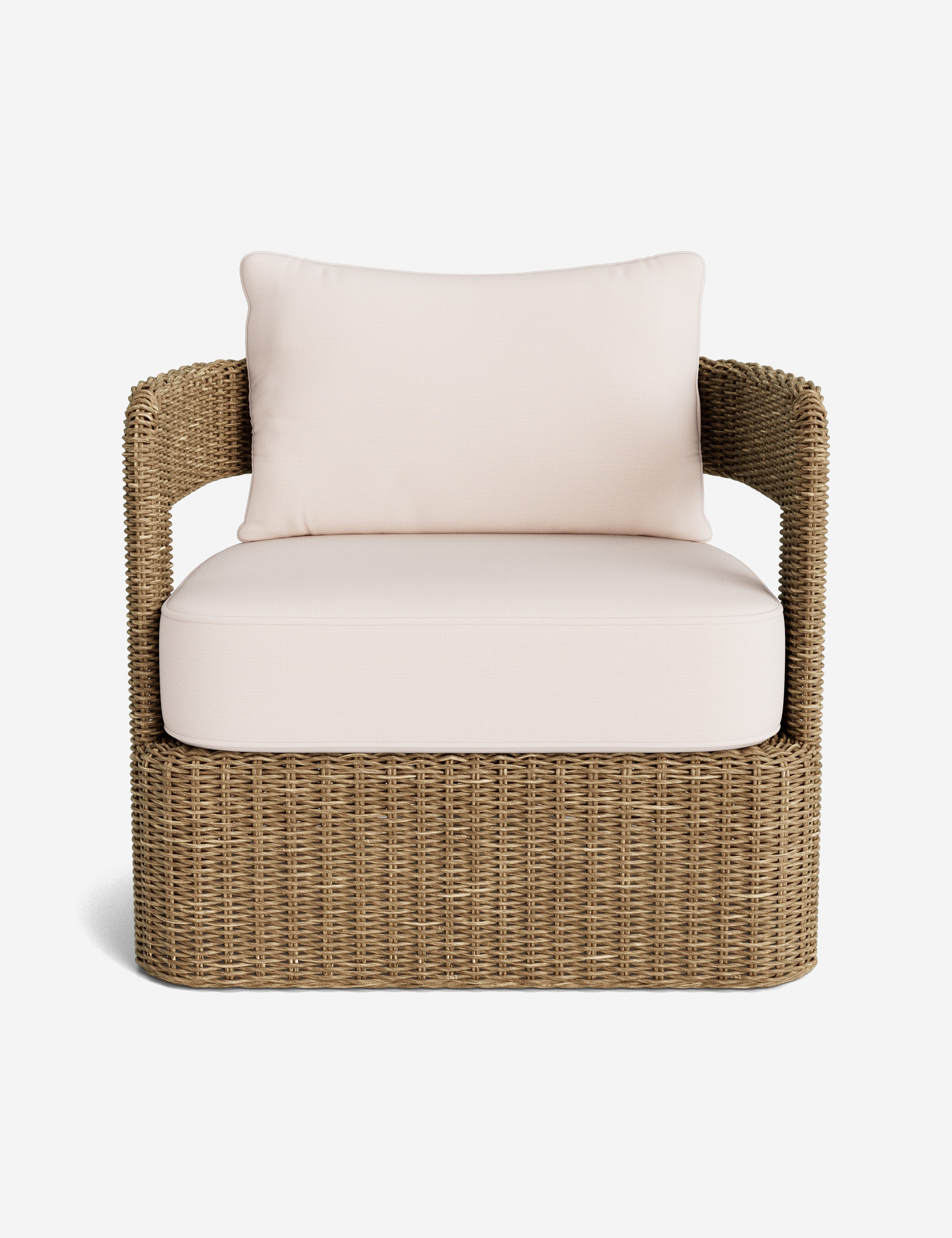 Lulu and Georgia Hadler Outdoor Swivel Lounge Chair - view 7