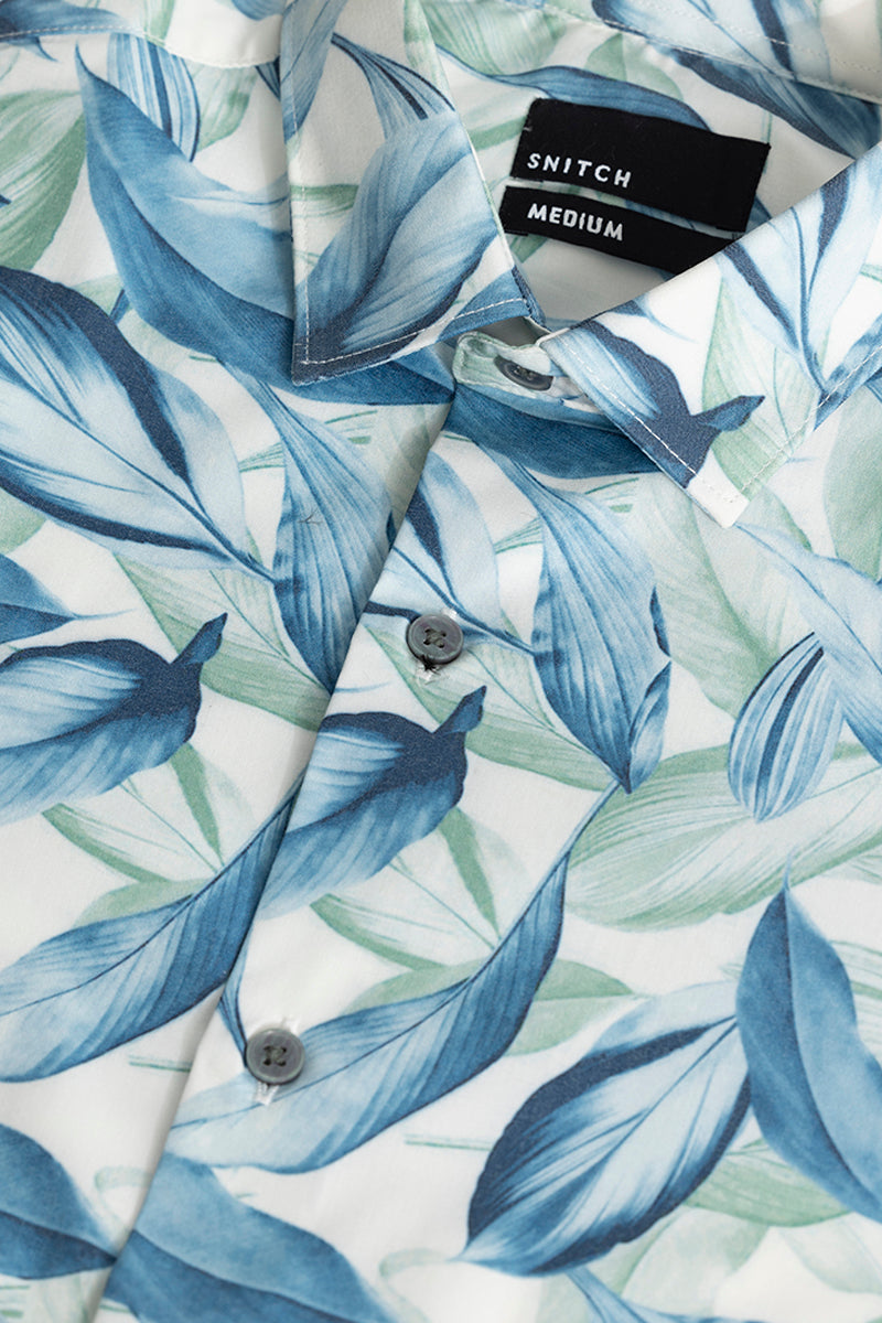 SNITCH Autumn Burst Blue Shirt - view 2