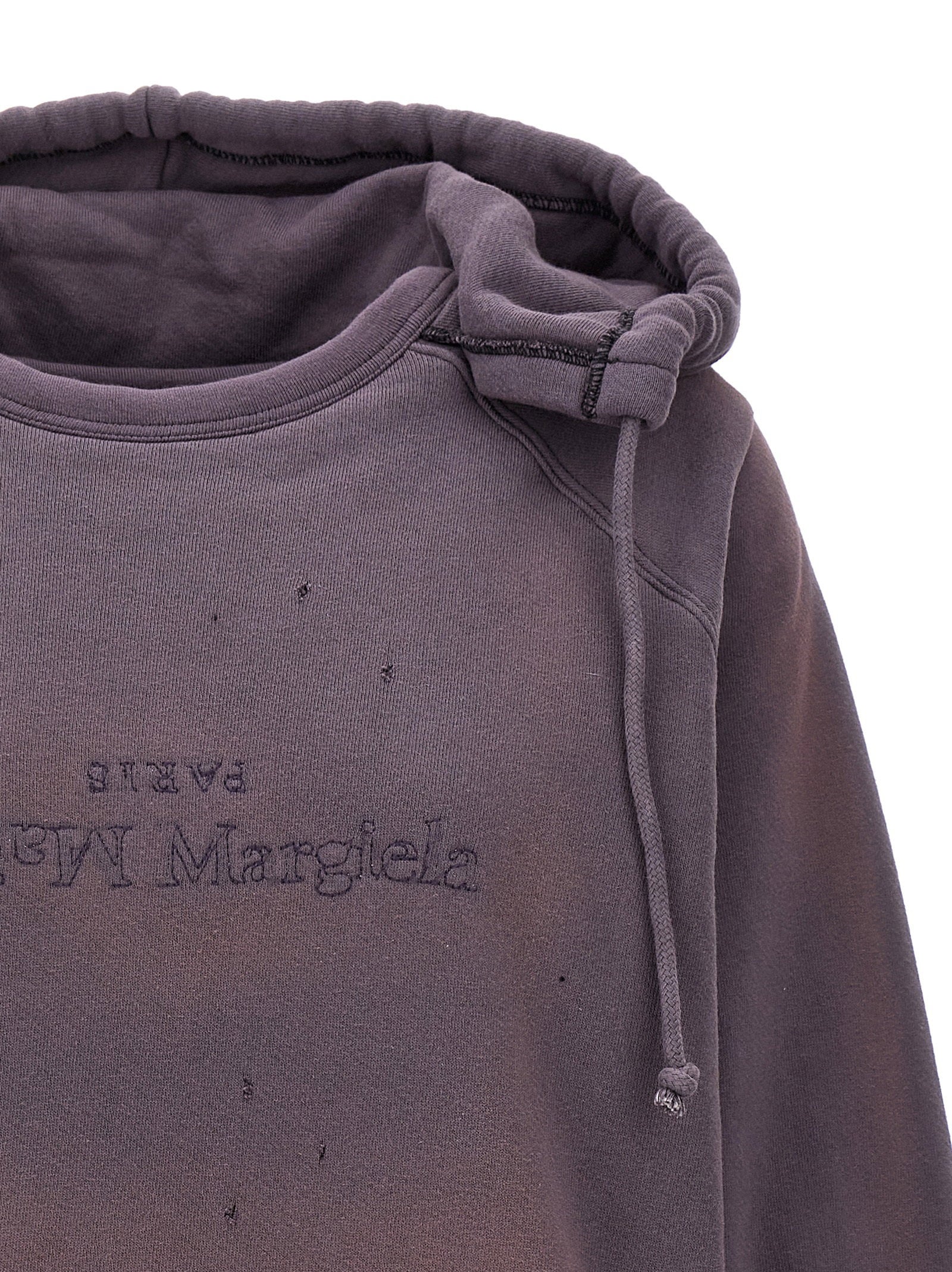 Maison Margiela Logo Reverse Hoodie – 100% cotton - view 3