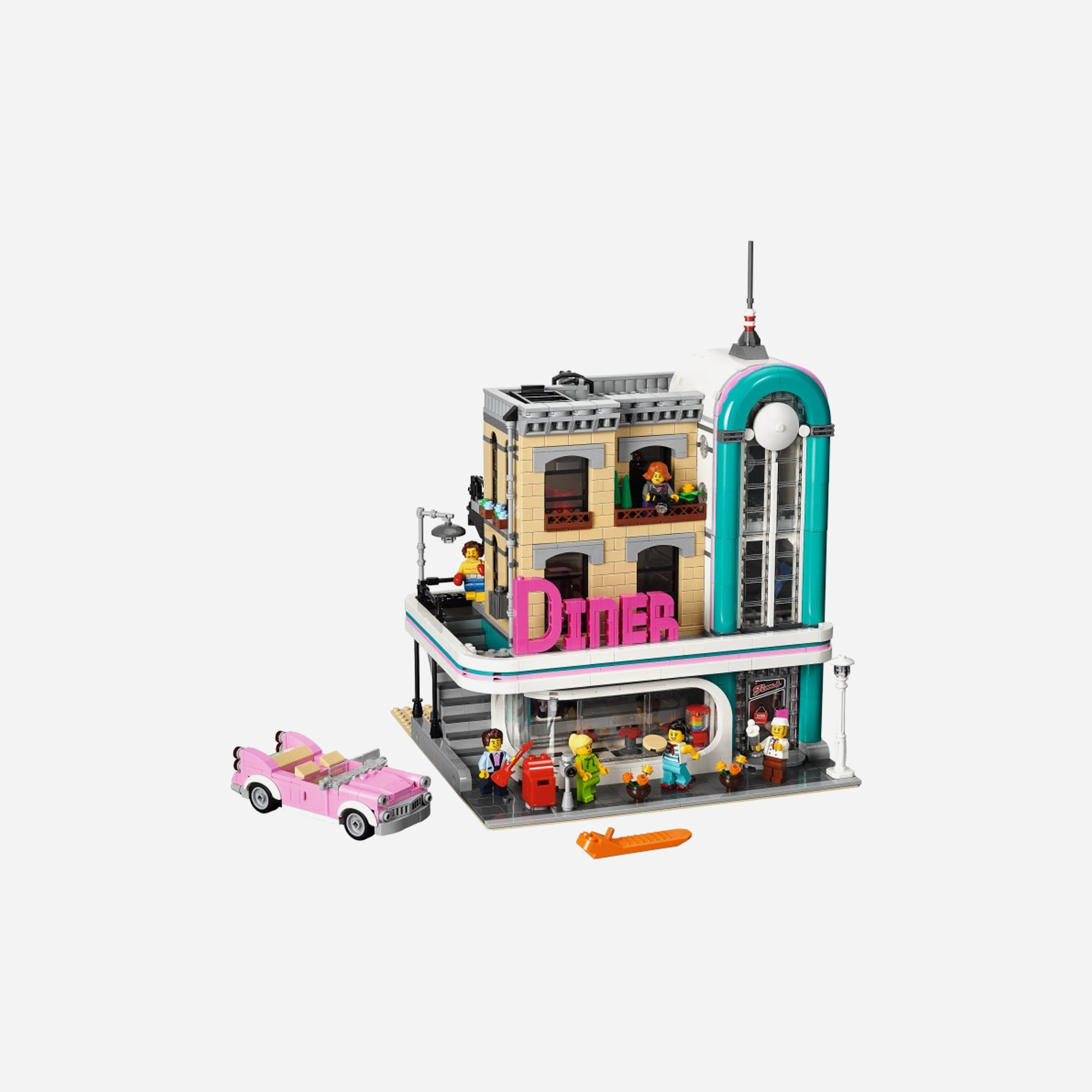 LEGO Creator Downtown Diner Set 10260 - view 2