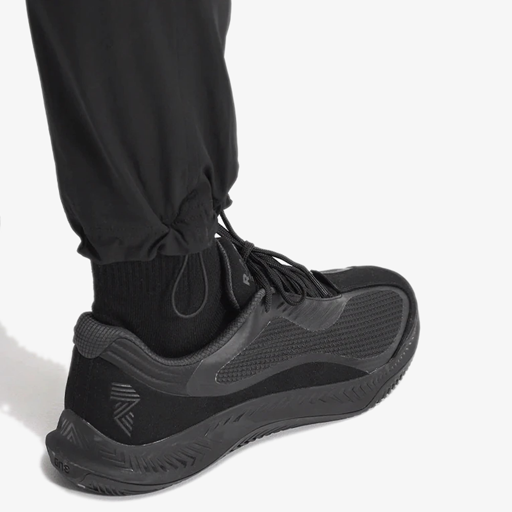 Represent | Stepped Hem Sweatpants { 247 Pant { Black - view 5