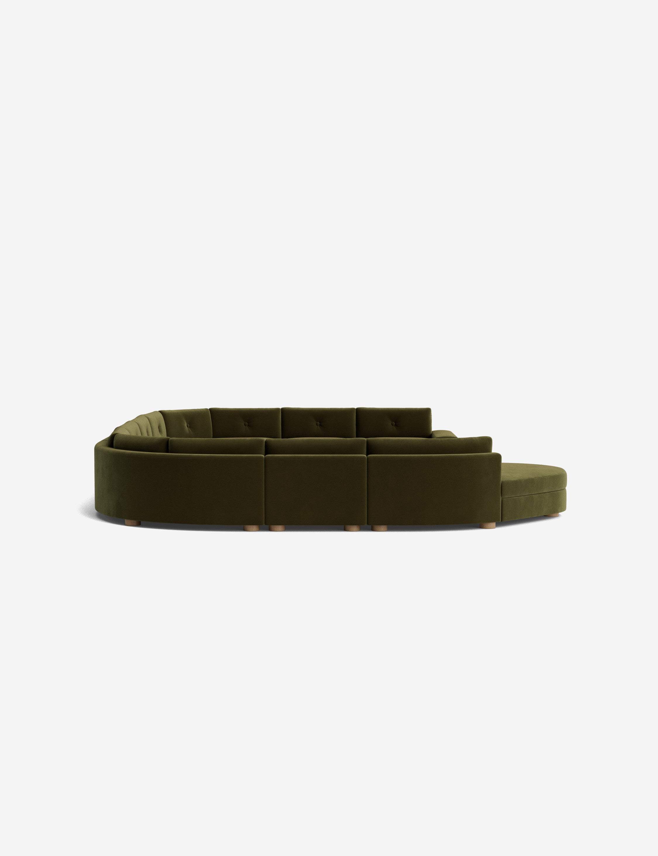 Lulu and Georgia Hill Modular U-Shaped Sectional Sofa - view 52